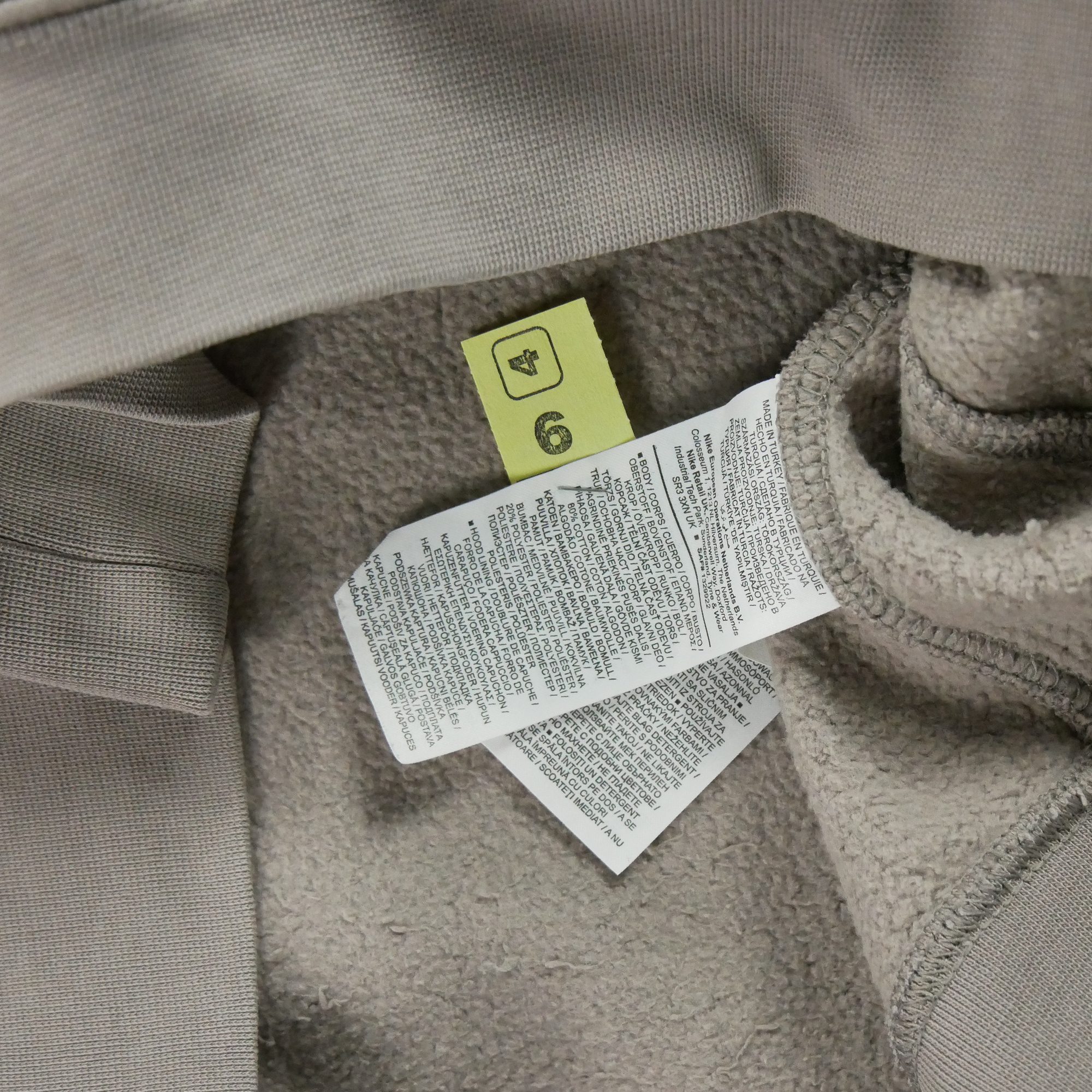 Sweat à capuche Homme  Beige 5