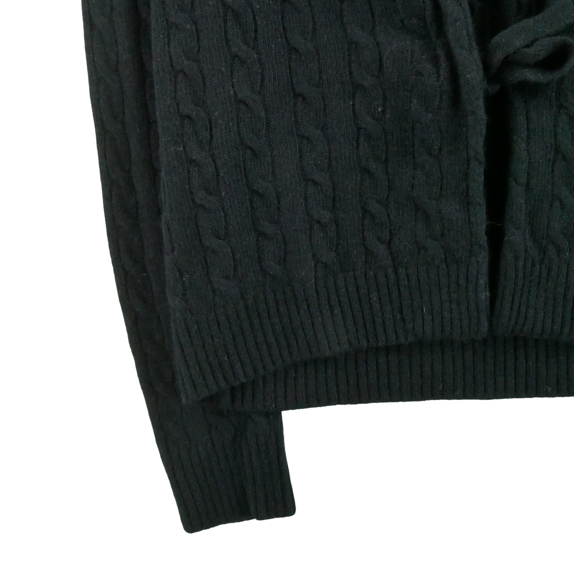 Gilets Femme  en laine Noir 4