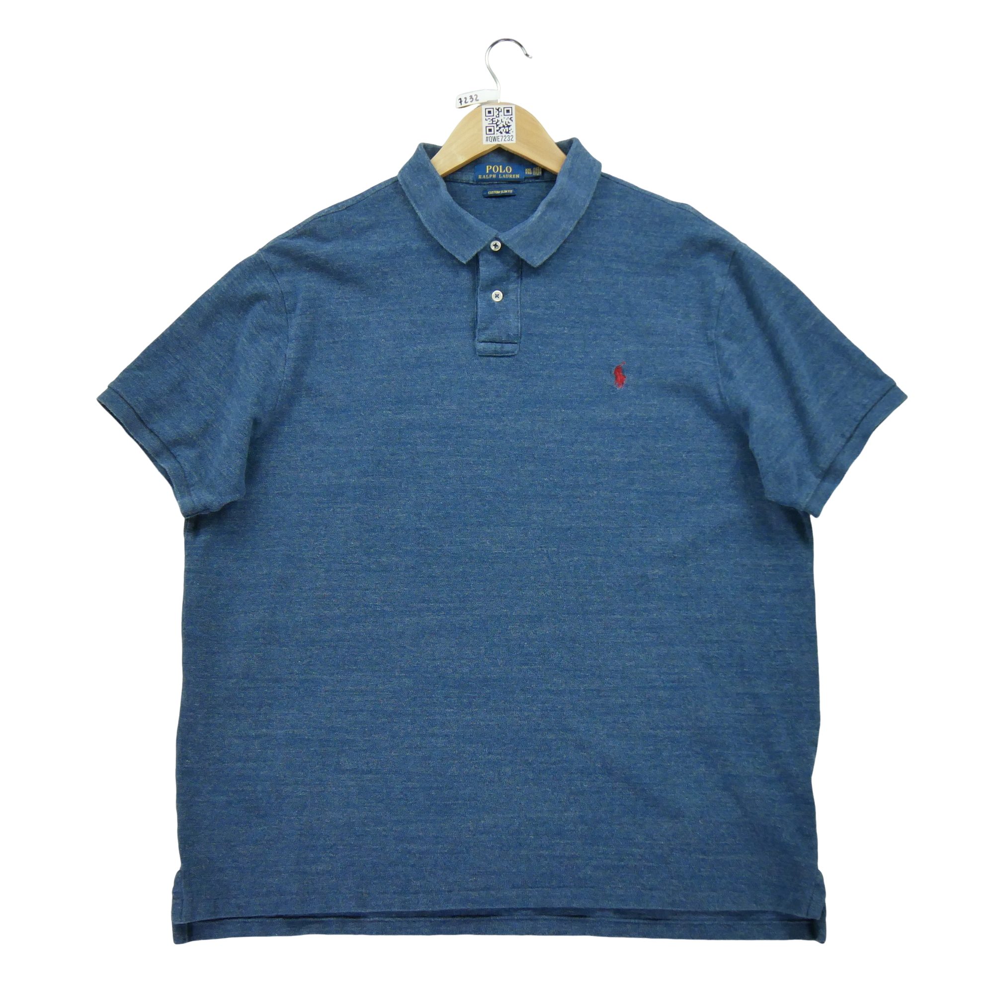 Polo manches courtes Homme  Bleu 2