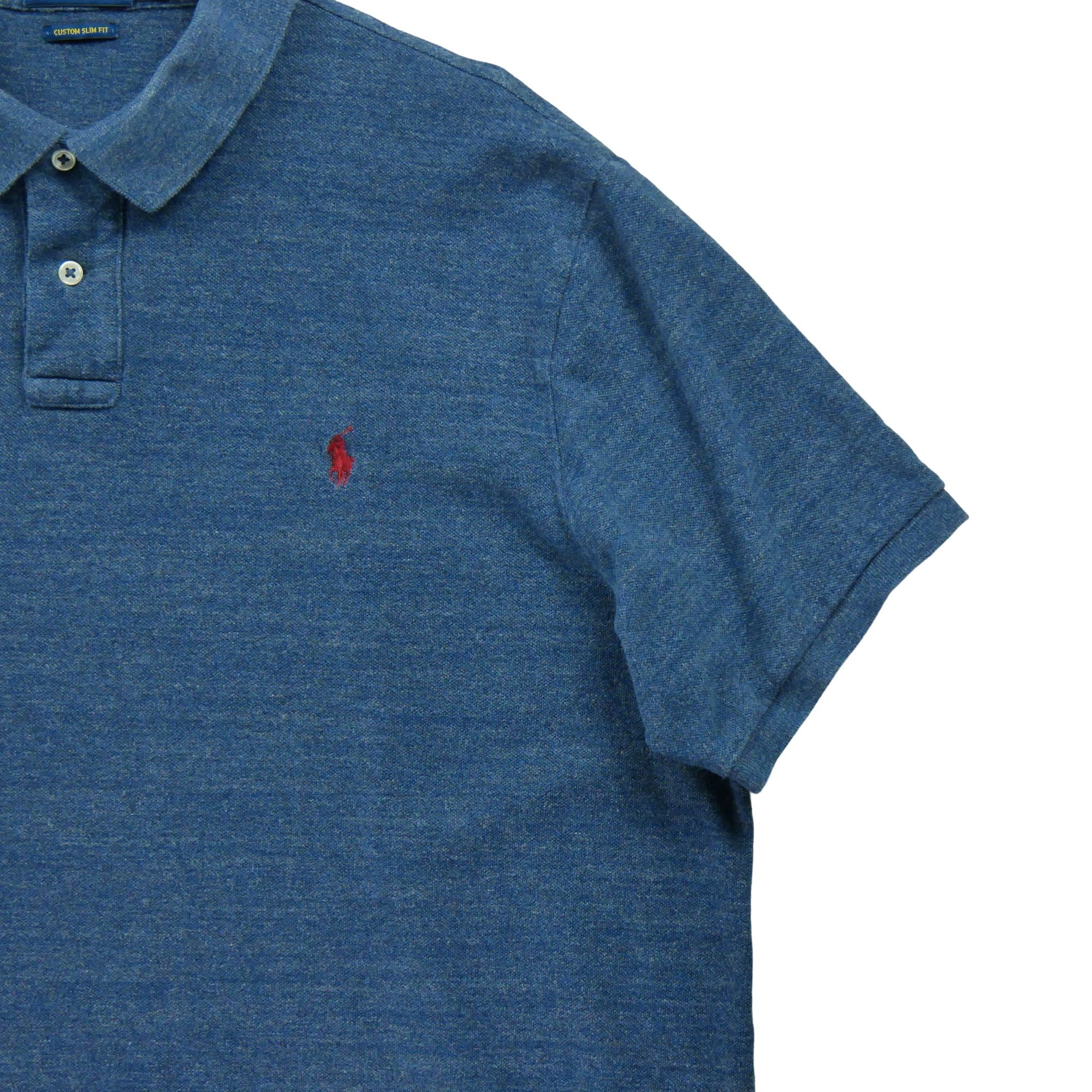 Polo manches courtes Homme  Bleu 4