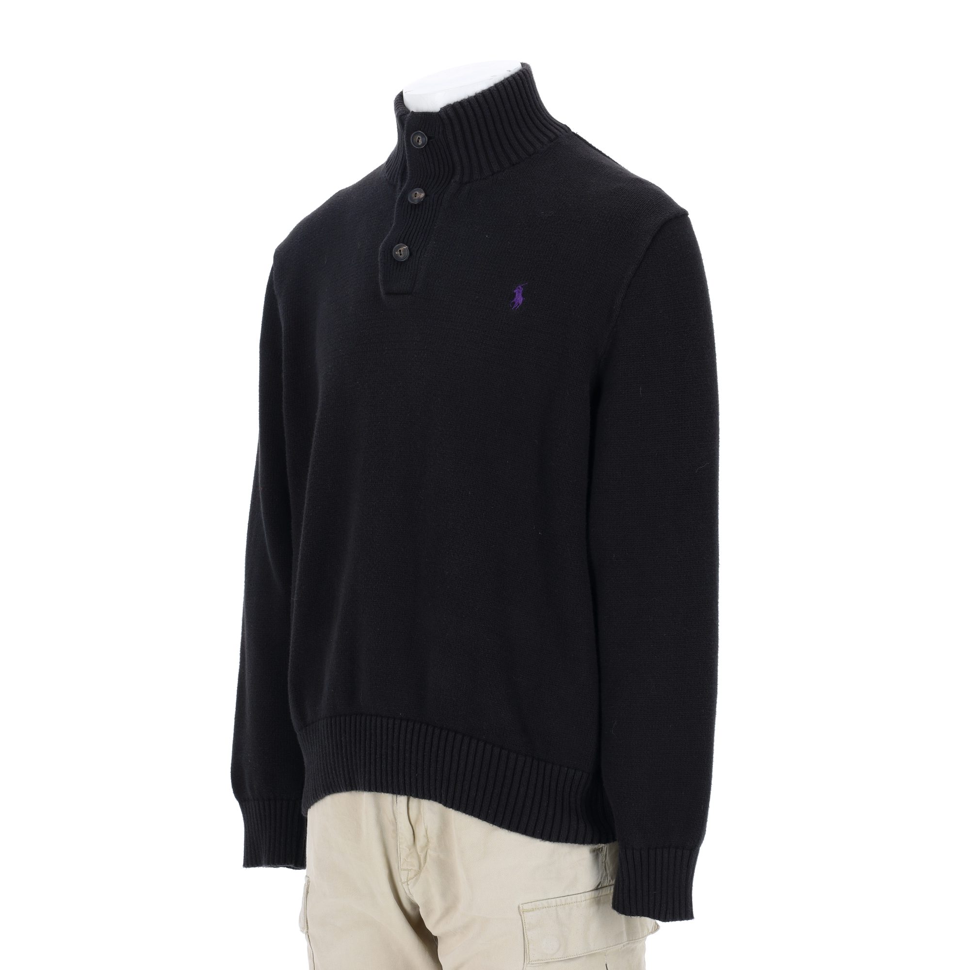 Pull Homme  Noir 3