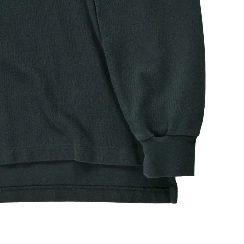 Polo manches longues Homme  Noir 6