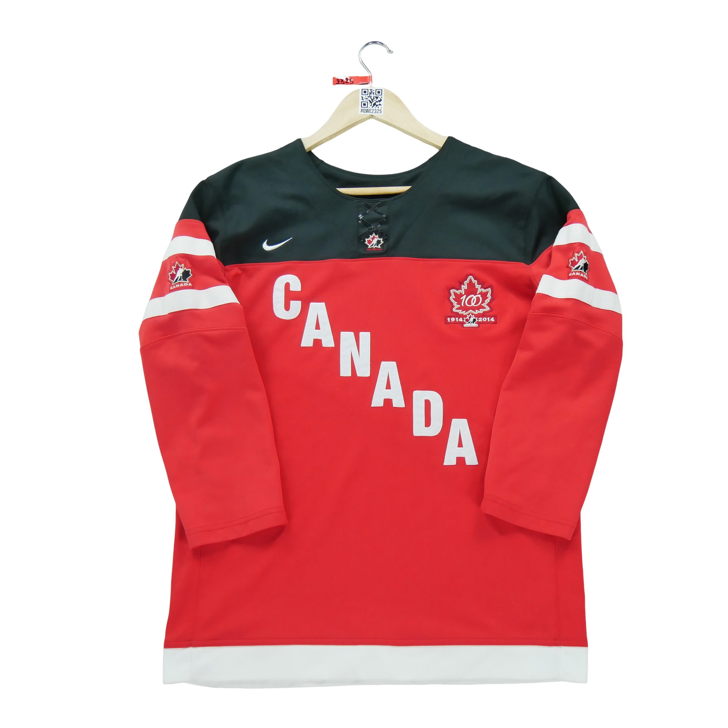 Maillot Homme  Canada Hockey IIHF Rouge 1