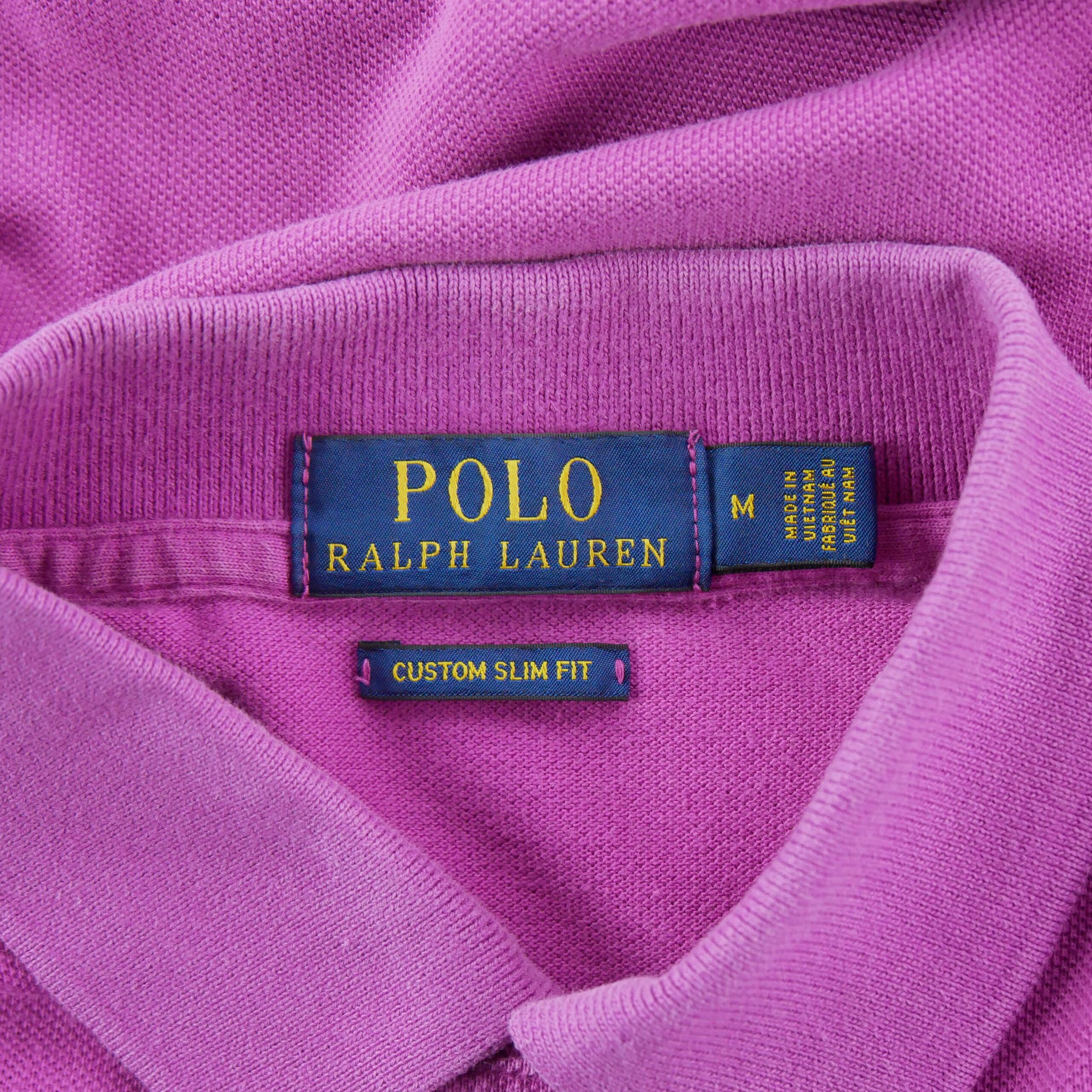 Polo manches courtes Homme  Rose 5