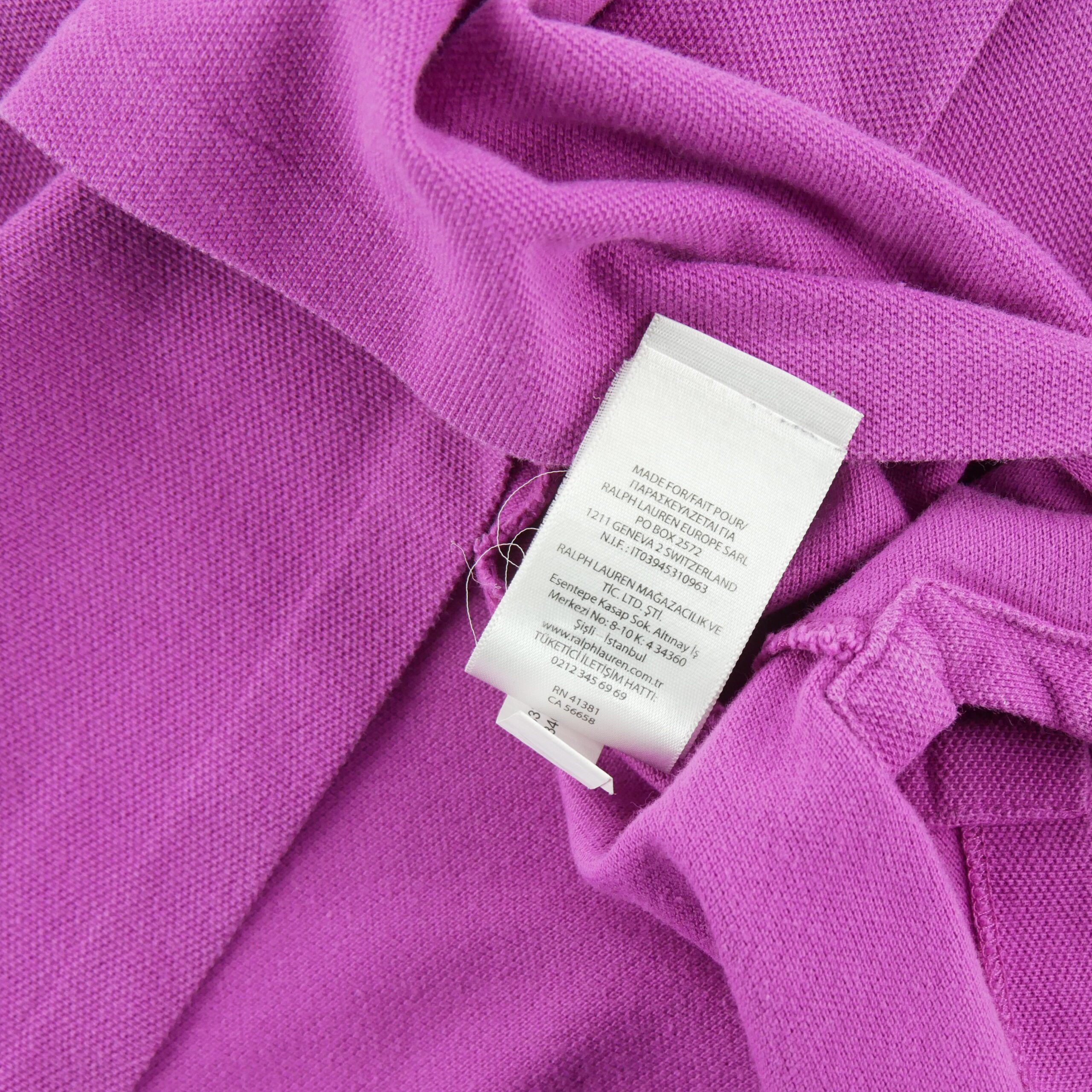 Polo manches courtes Homme  Rose 6