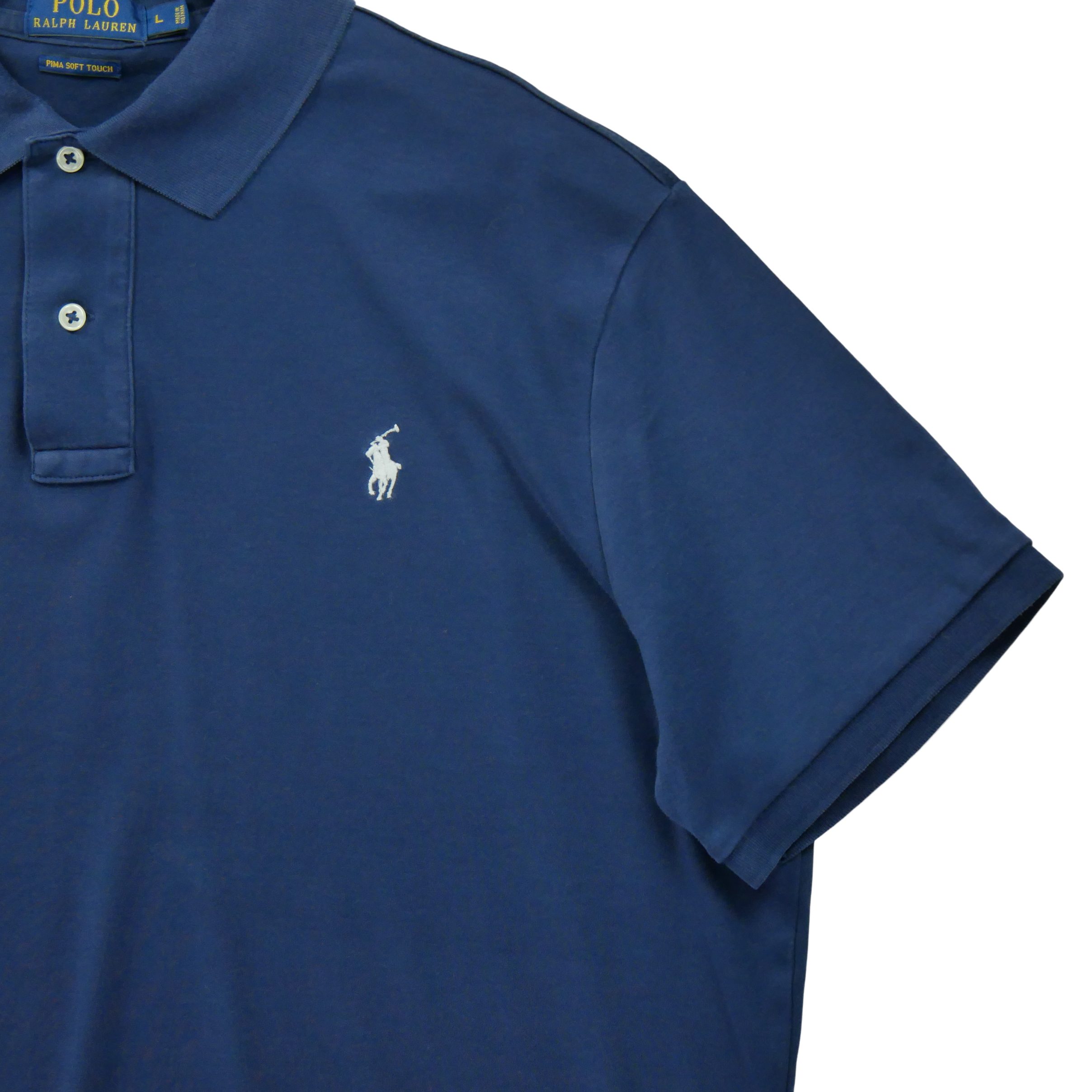 Polo manches courtes Homme  Marine 4