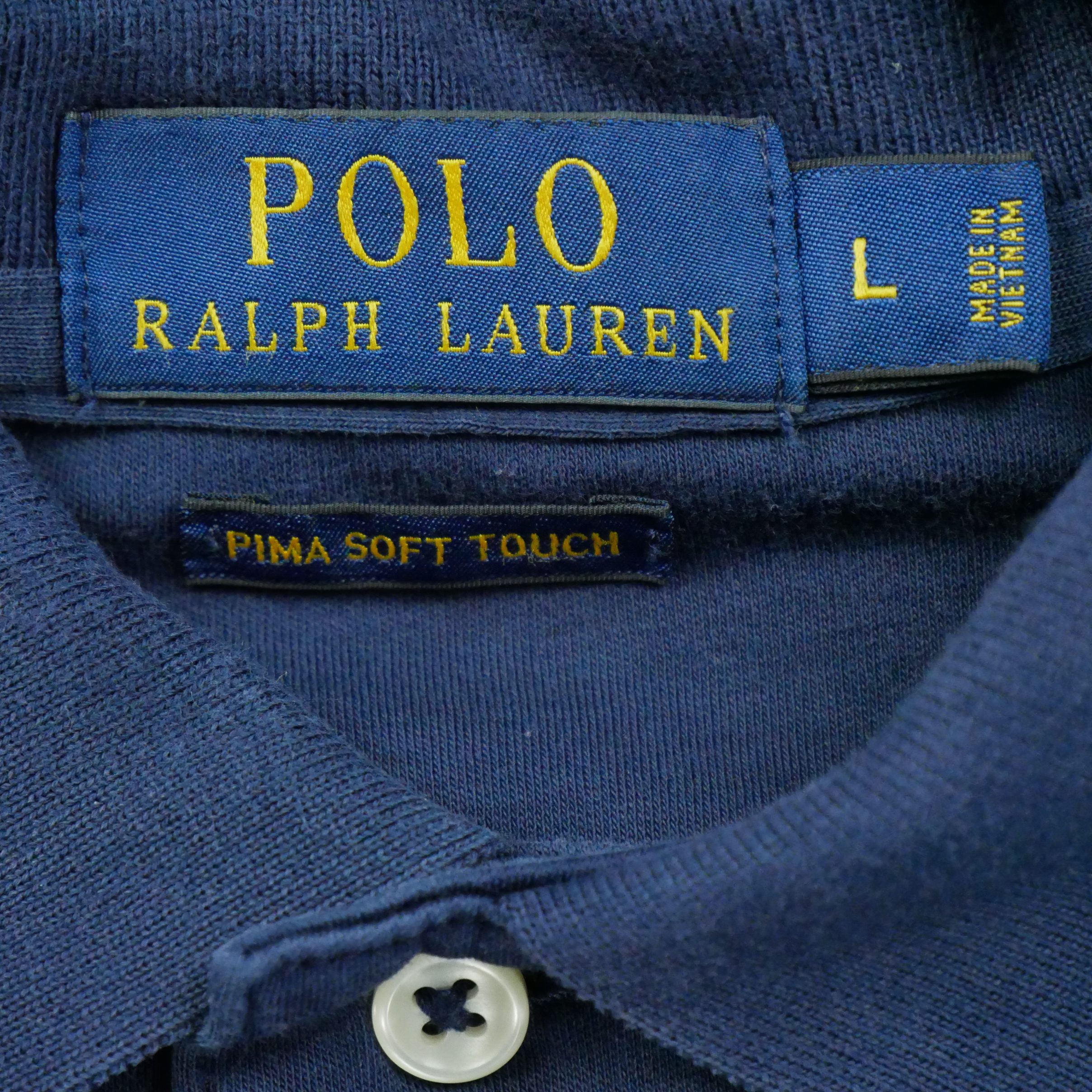 Polo manches courtes Homme  Marine 7