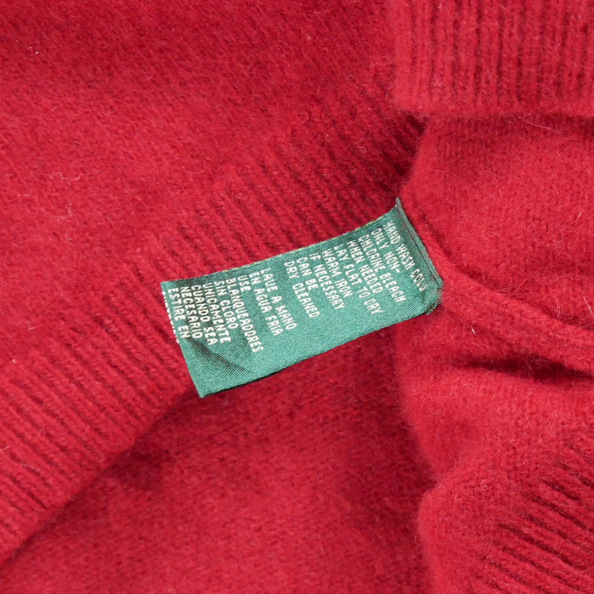 Pull Femme  laine et cachemire Rouge 6
