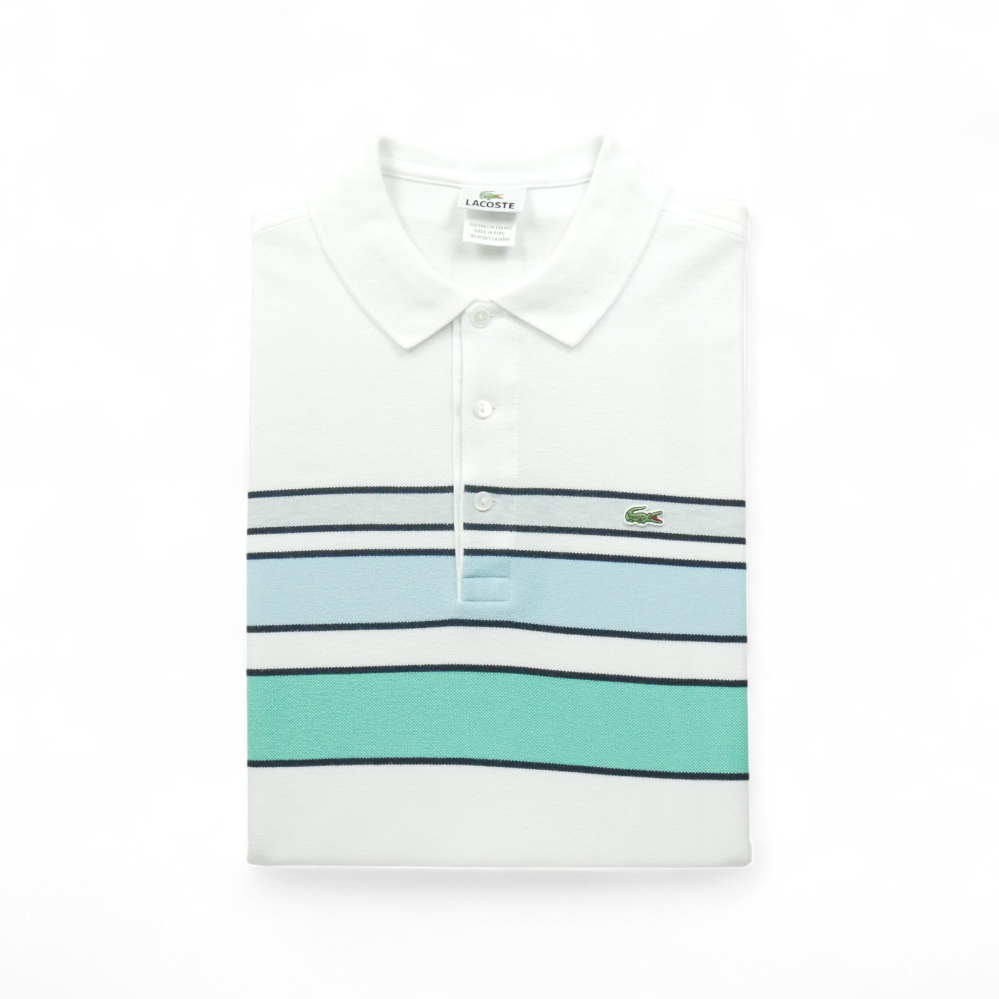 Polo manches courtes Homme  Blanc 1