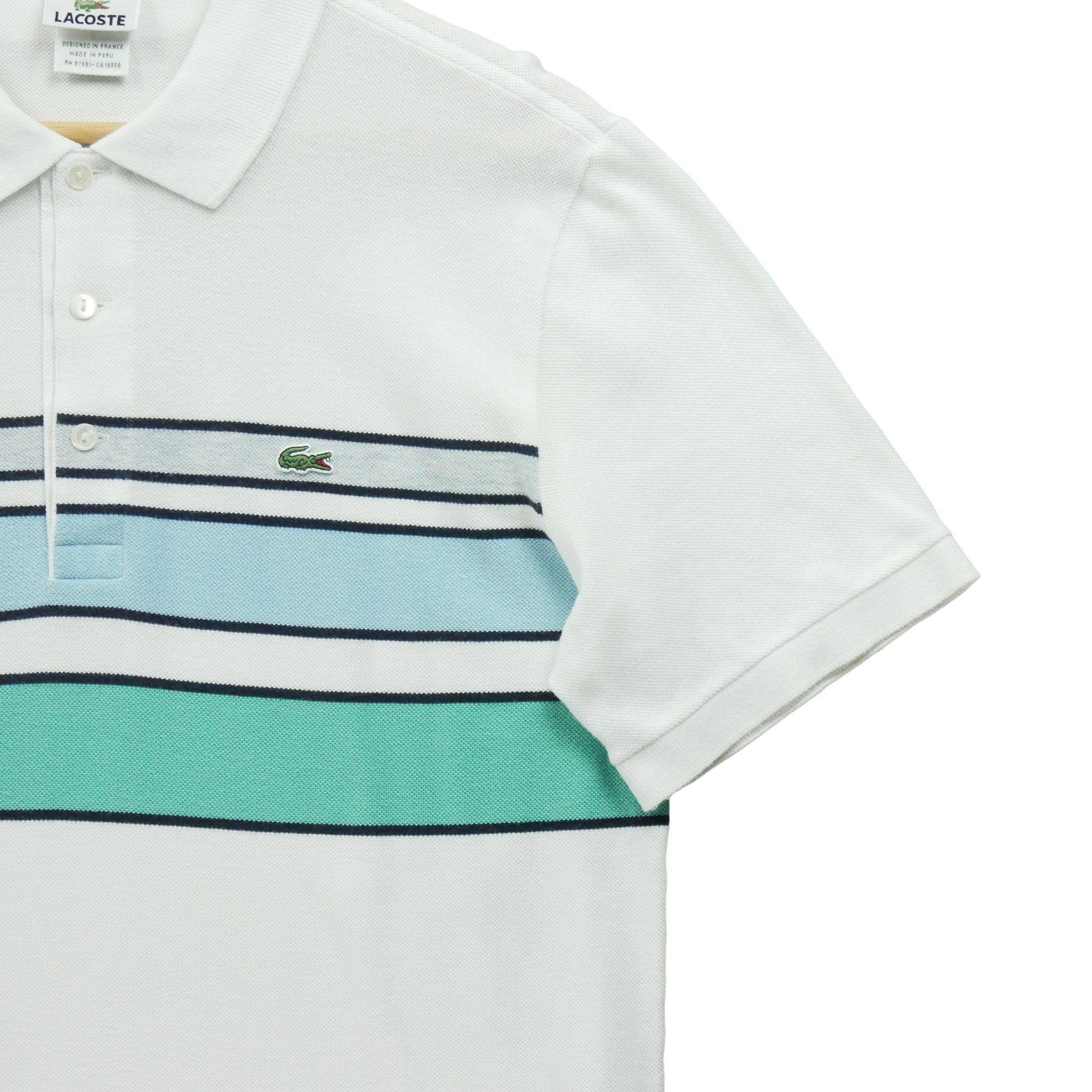 Polo manches courtes Homme  Blanc 8