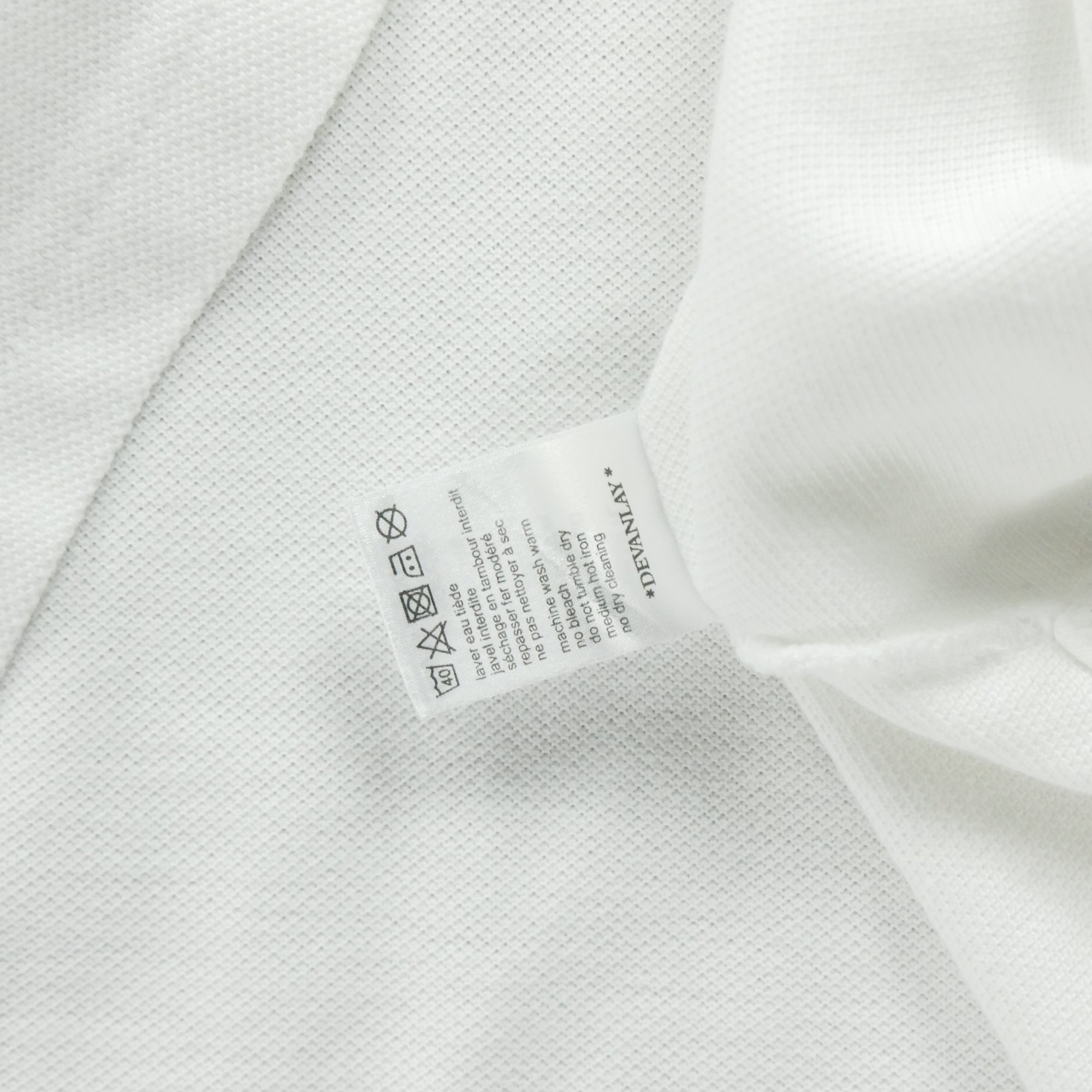 Polo manches courtes Homme  Blanc 10