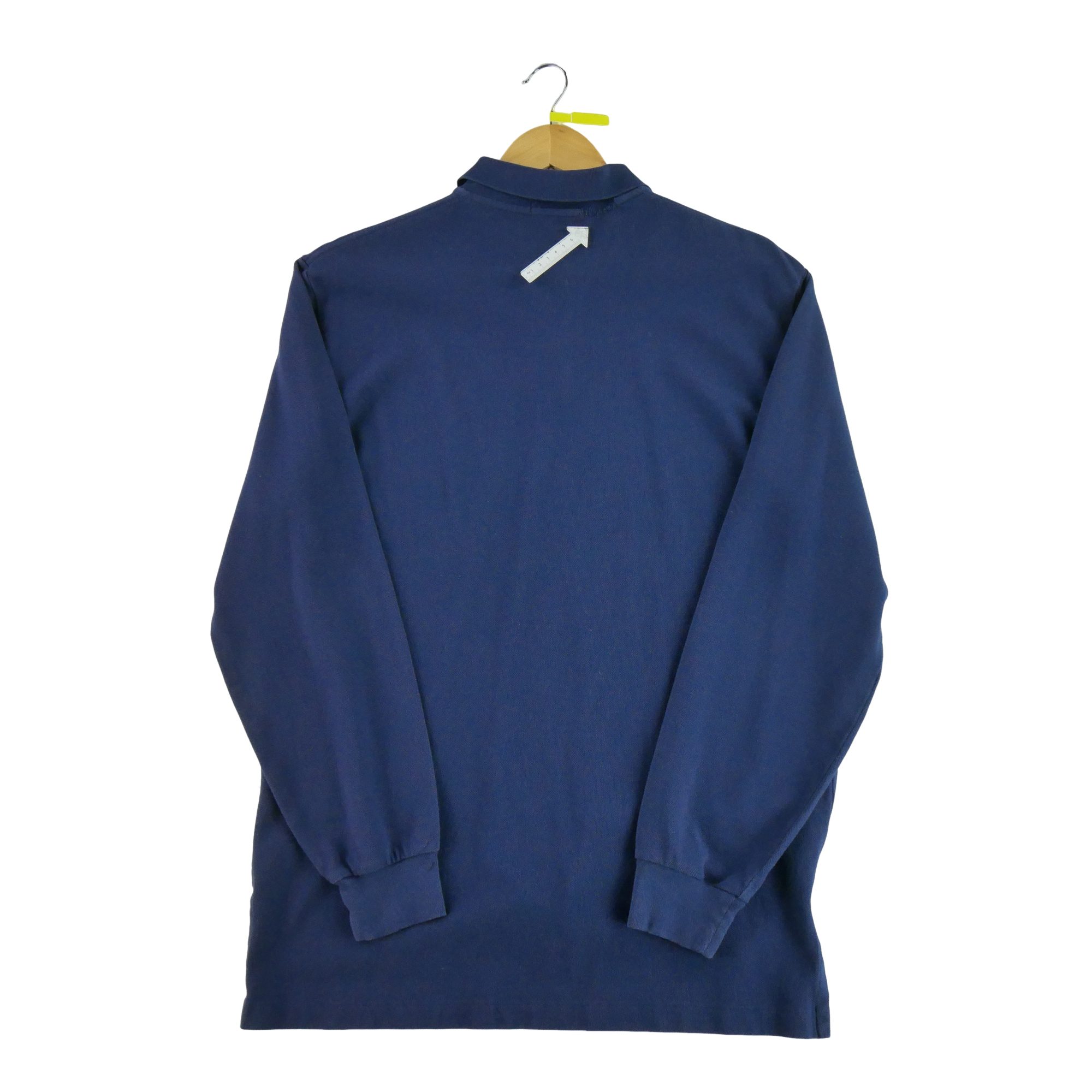Polo manches longues Homme  Marine 5