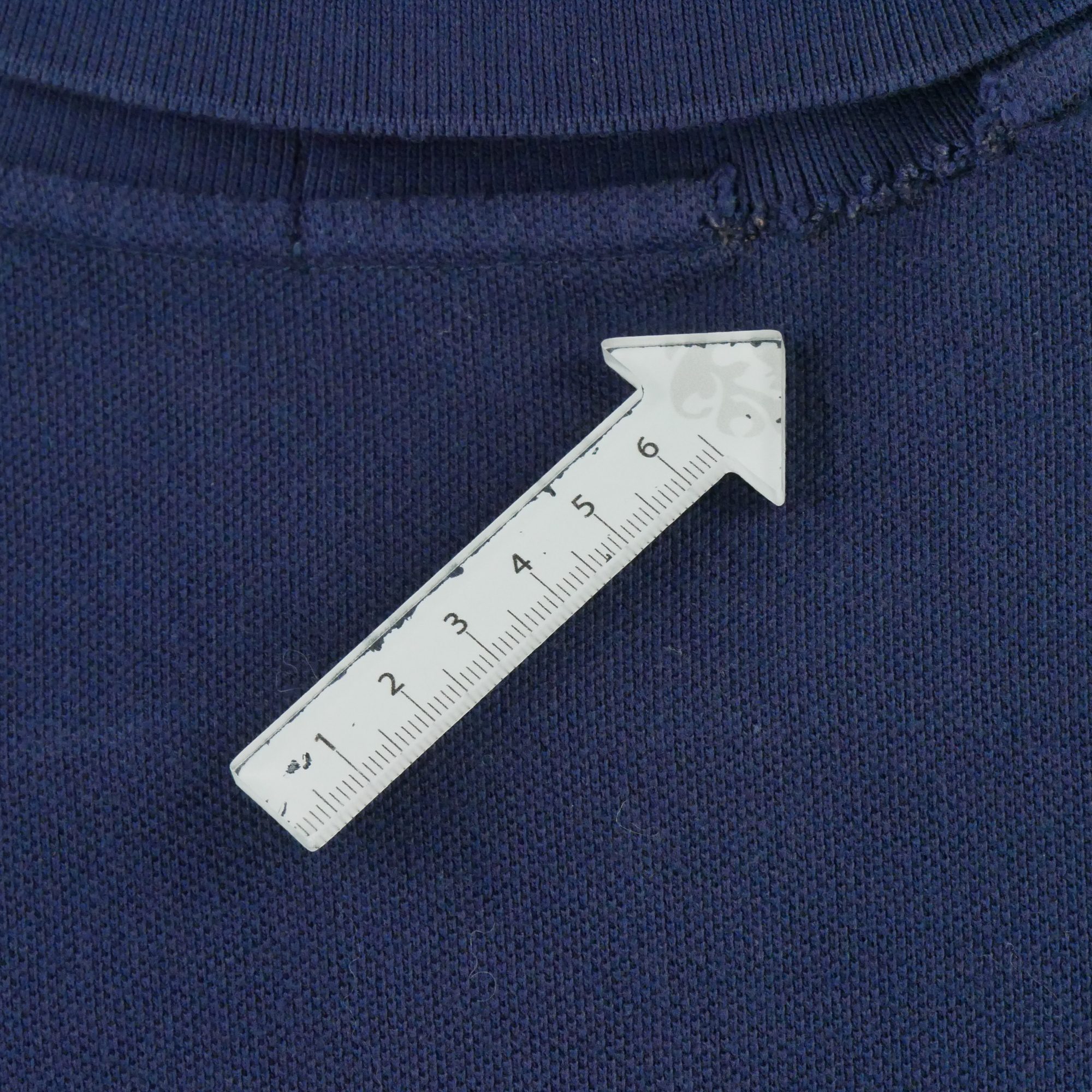 Polo manches longues Homme  Marine 6