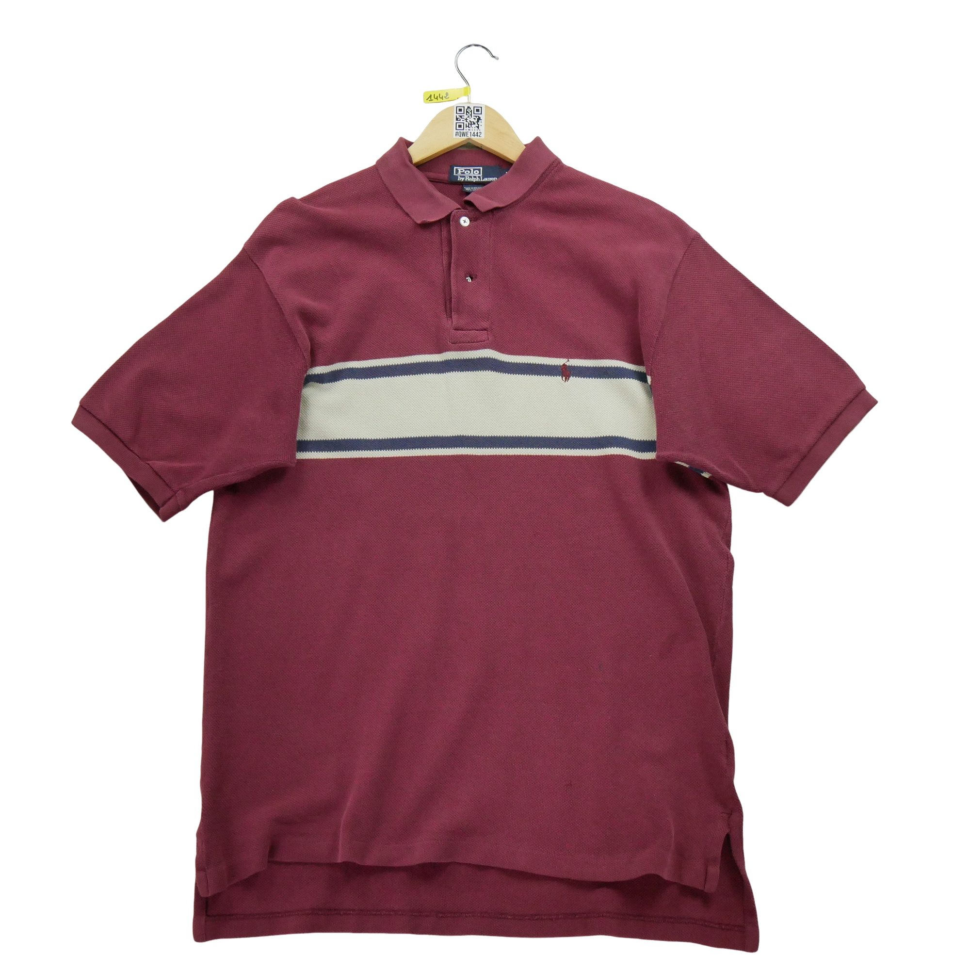 Polo manches courtes Homme  Bordeaux 2