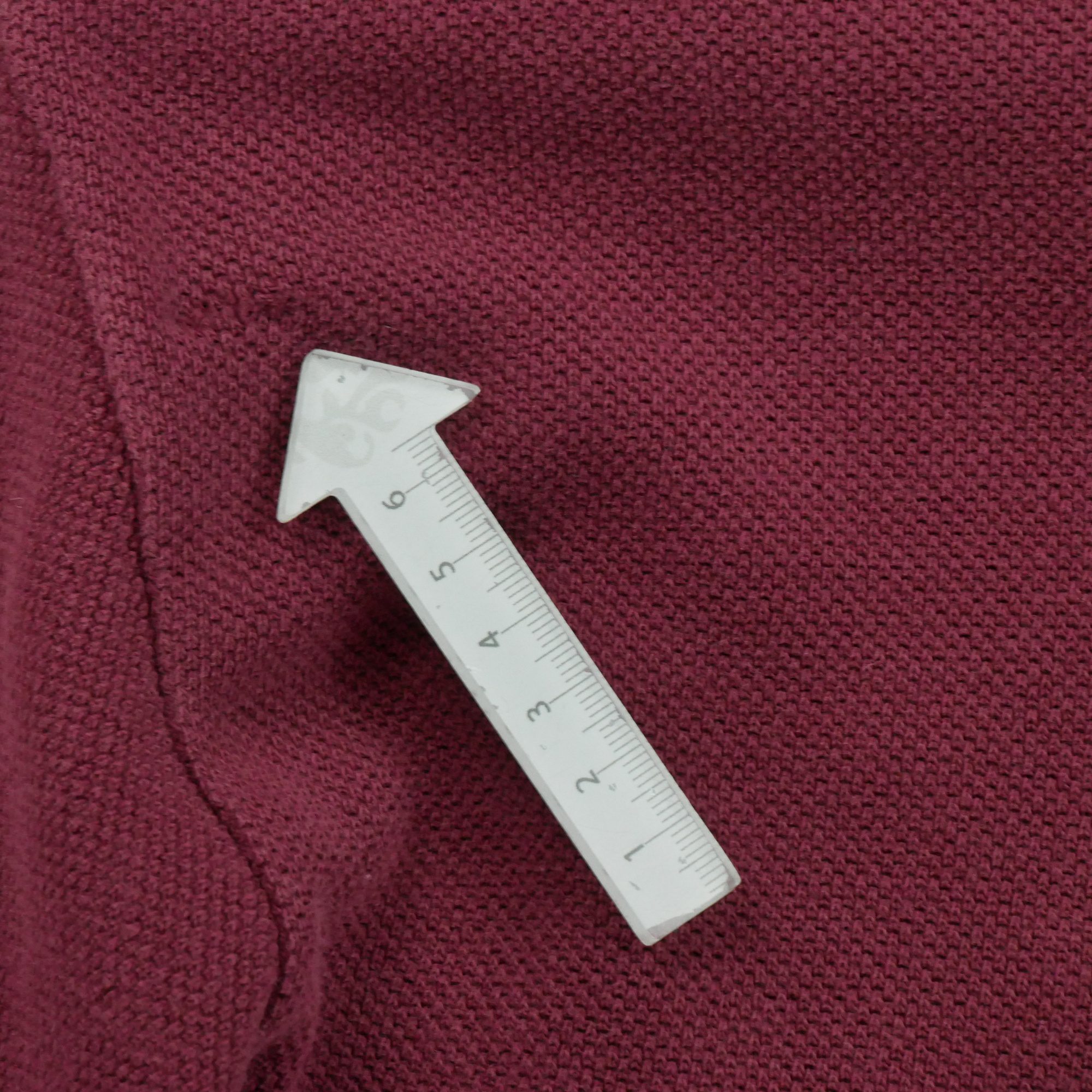 Polo manches courtes Homme  Bordeaux 5