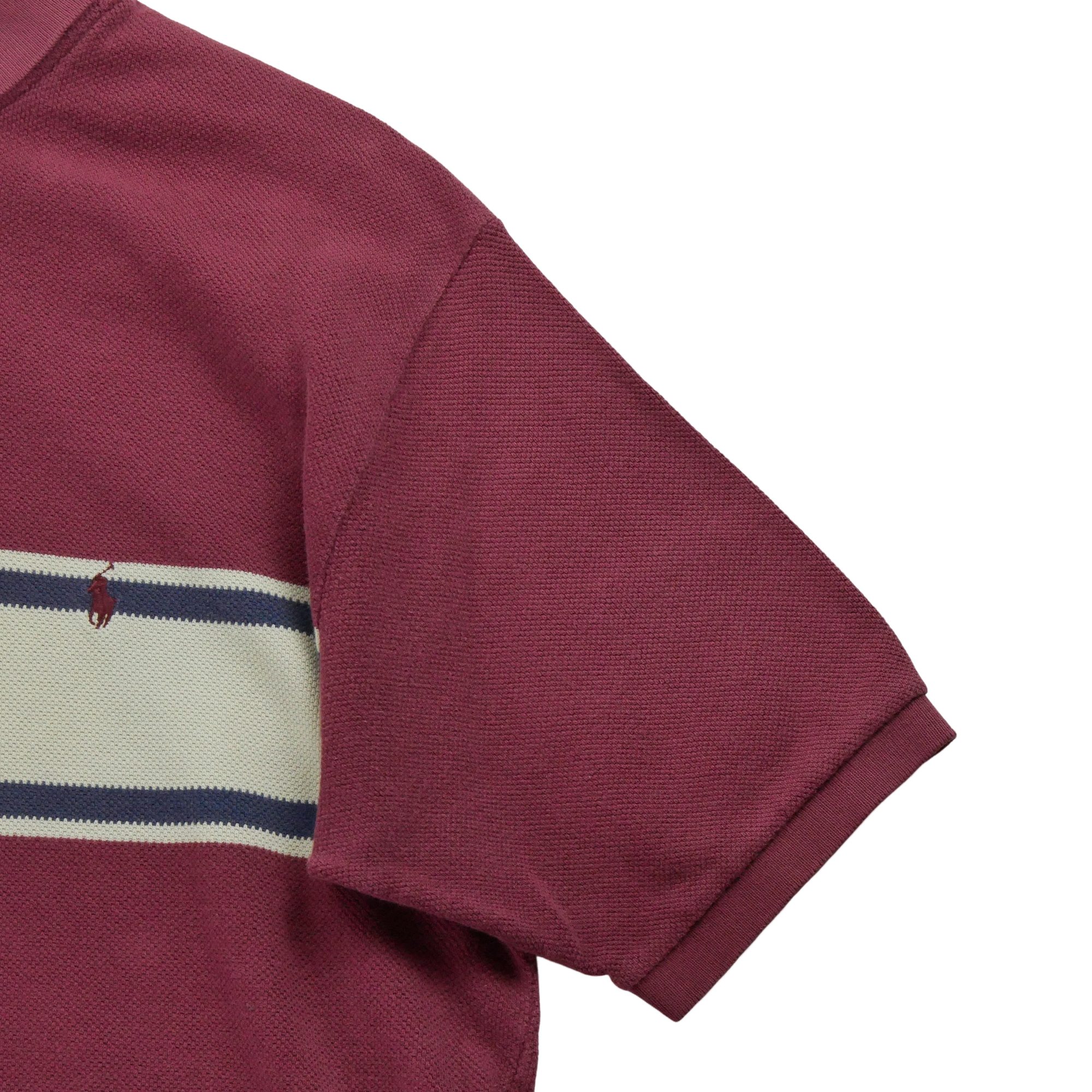 Polo manches courtes Homme  Bordeaux 8