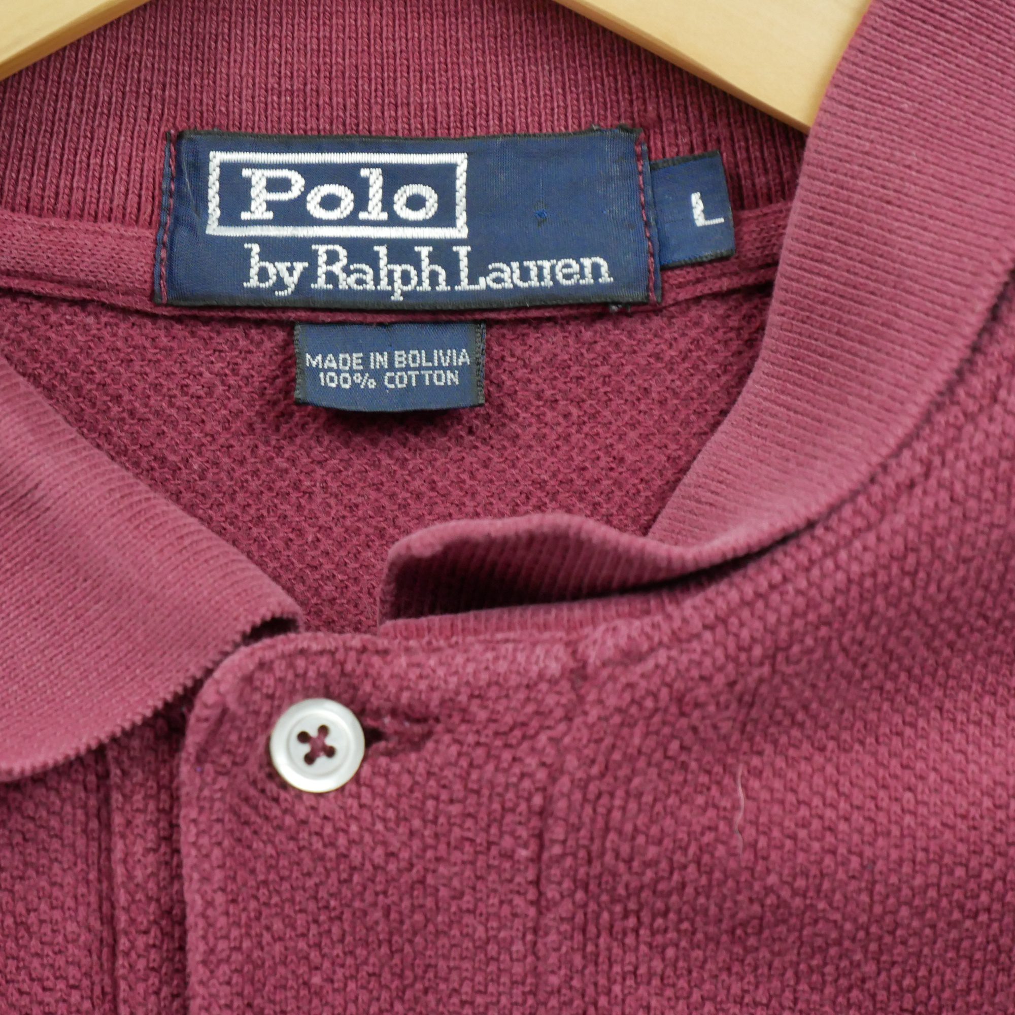 Polo manches courtes Homme  Bordeaux 9