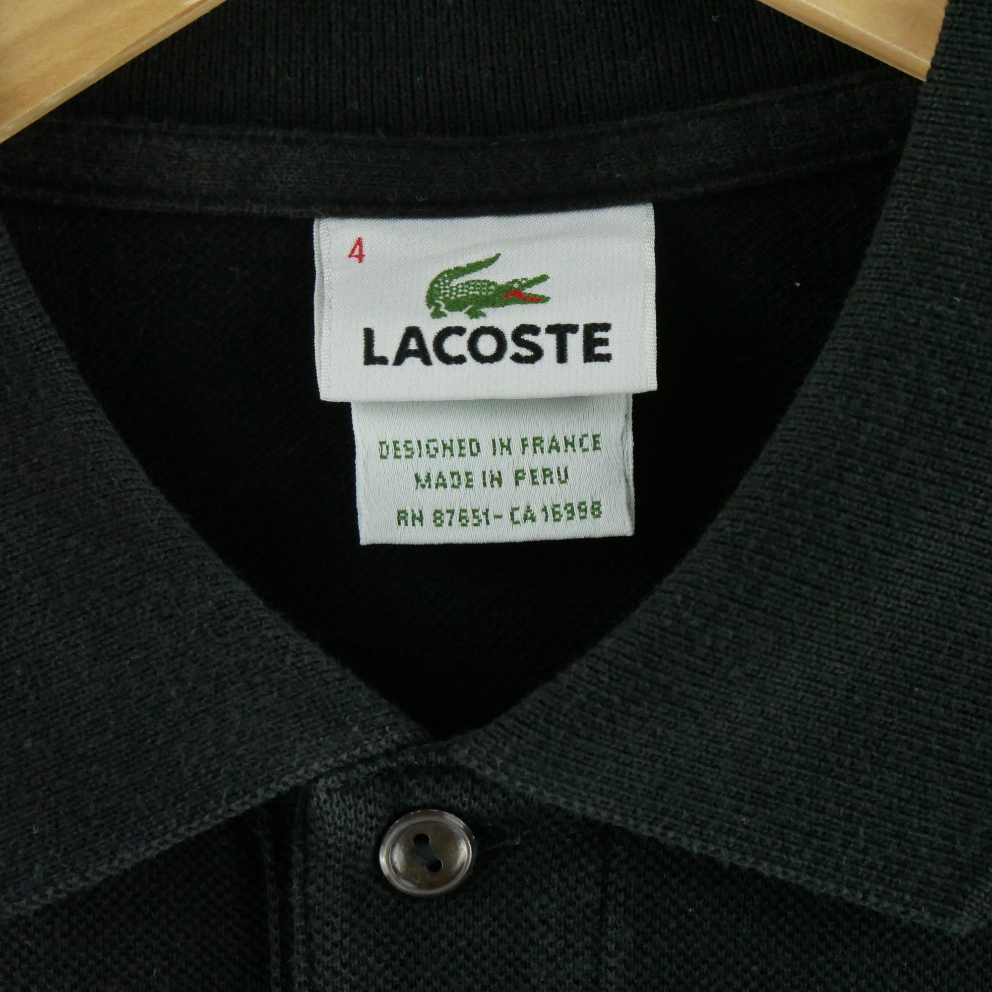 Polo manches courtes Homme  Noir 7