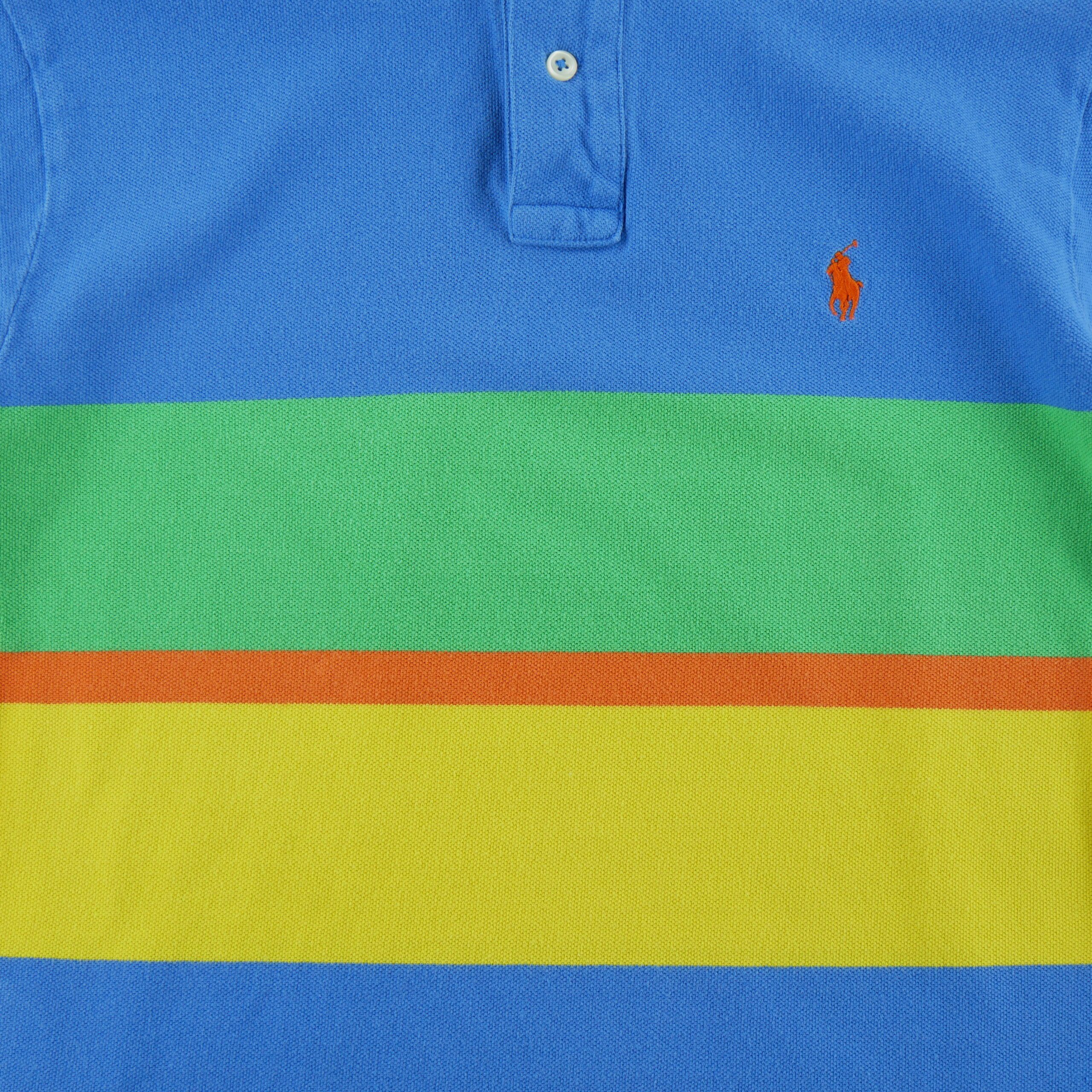 Polo manches courtes Homme  Bleu 4
