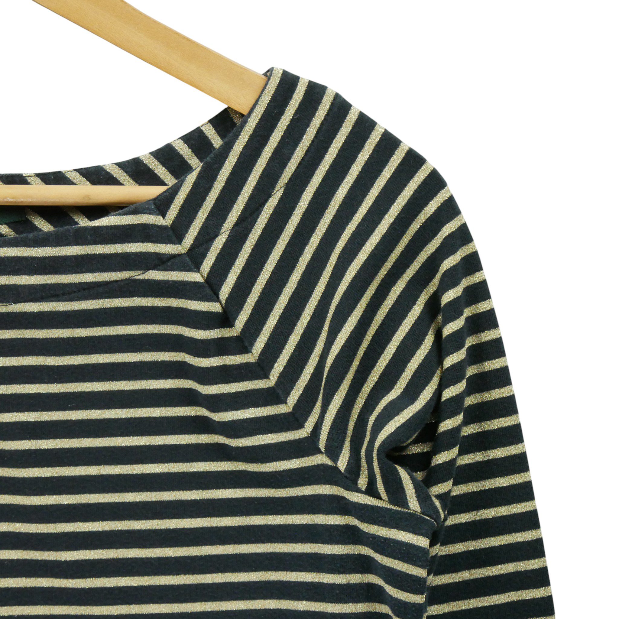 Pull Femme  effet metallic Noir 3