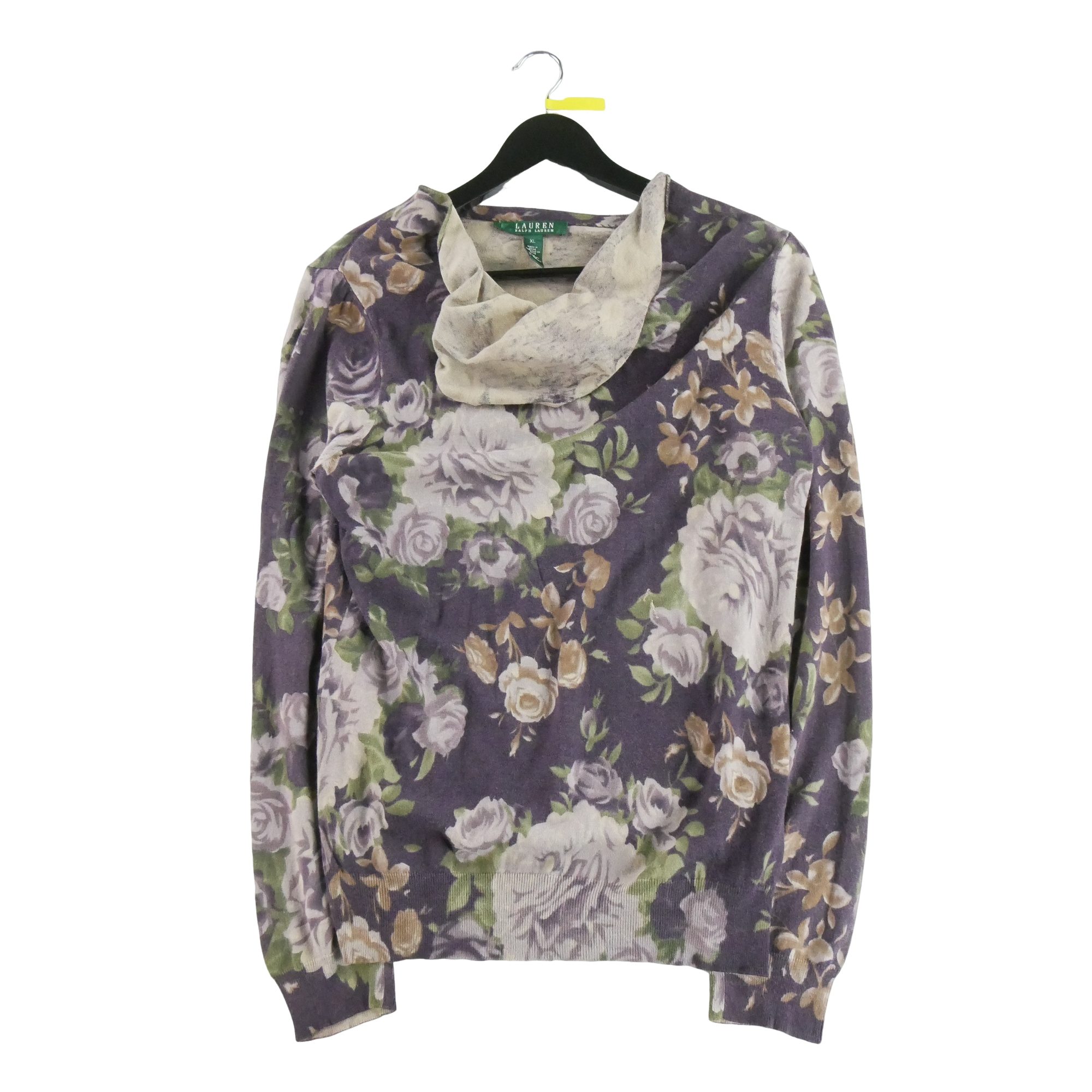 Pull Femme  en soie Violet 1