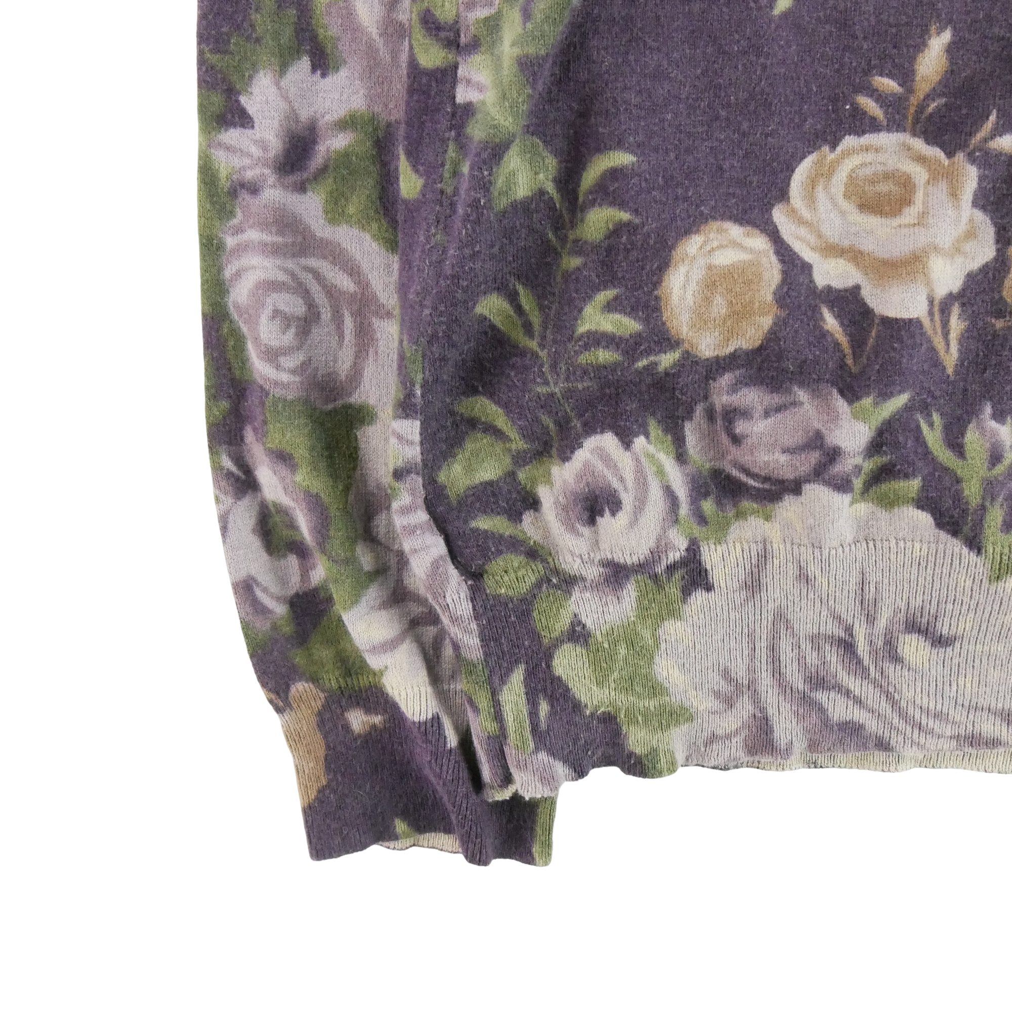 Pull Femme  en soie Violet 3