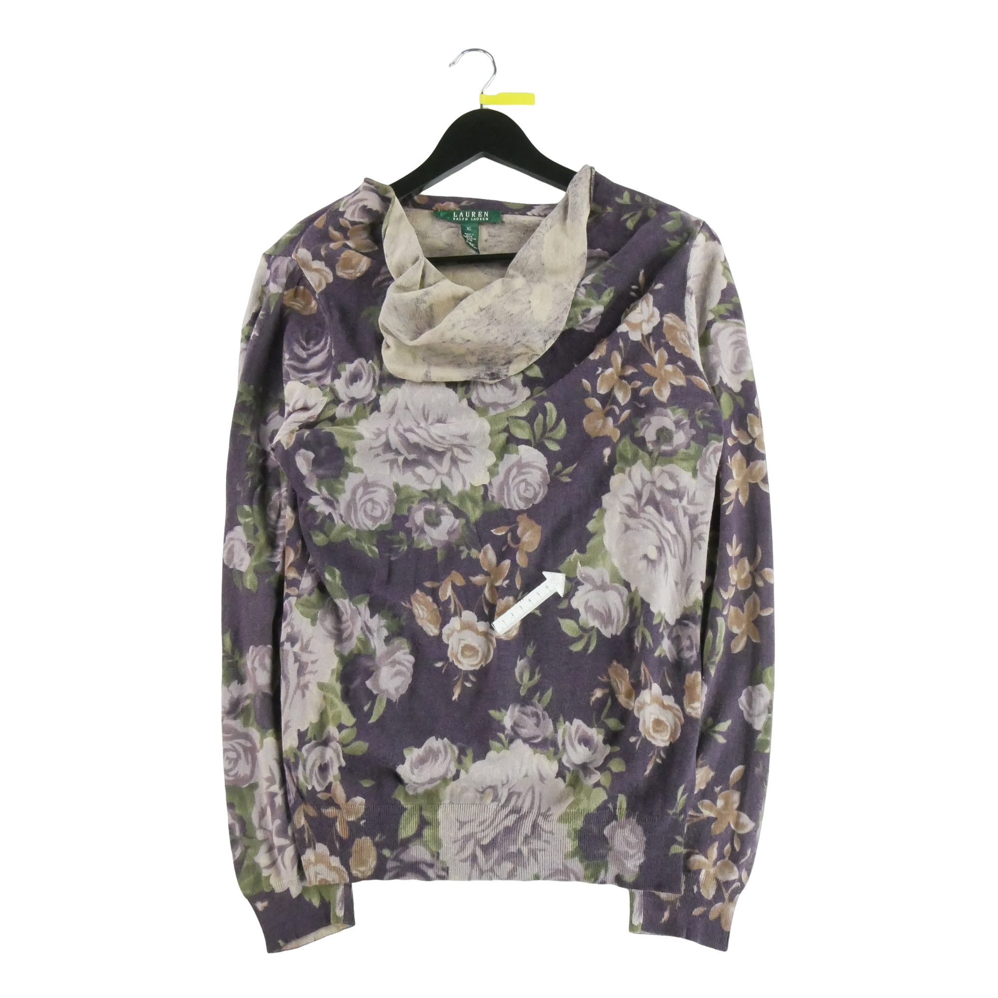 Pull Femme  en soie Violet 6