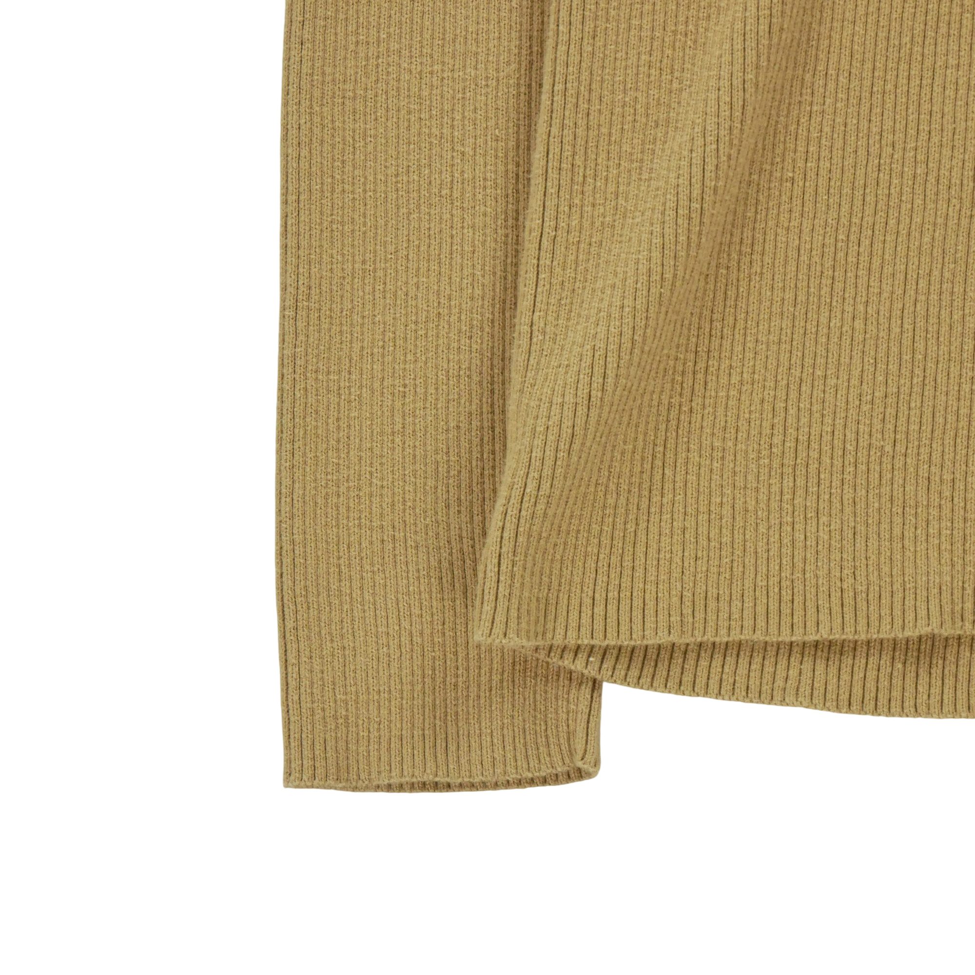 Pull Femme  col roulé Beige 4