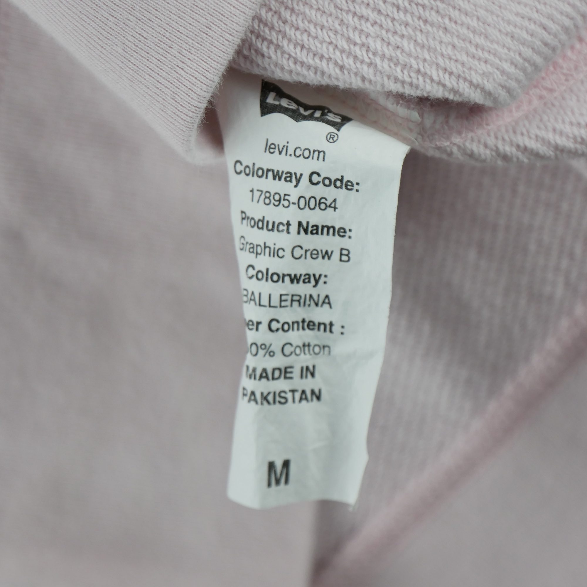 Sweat Homme  Levis Rose 9