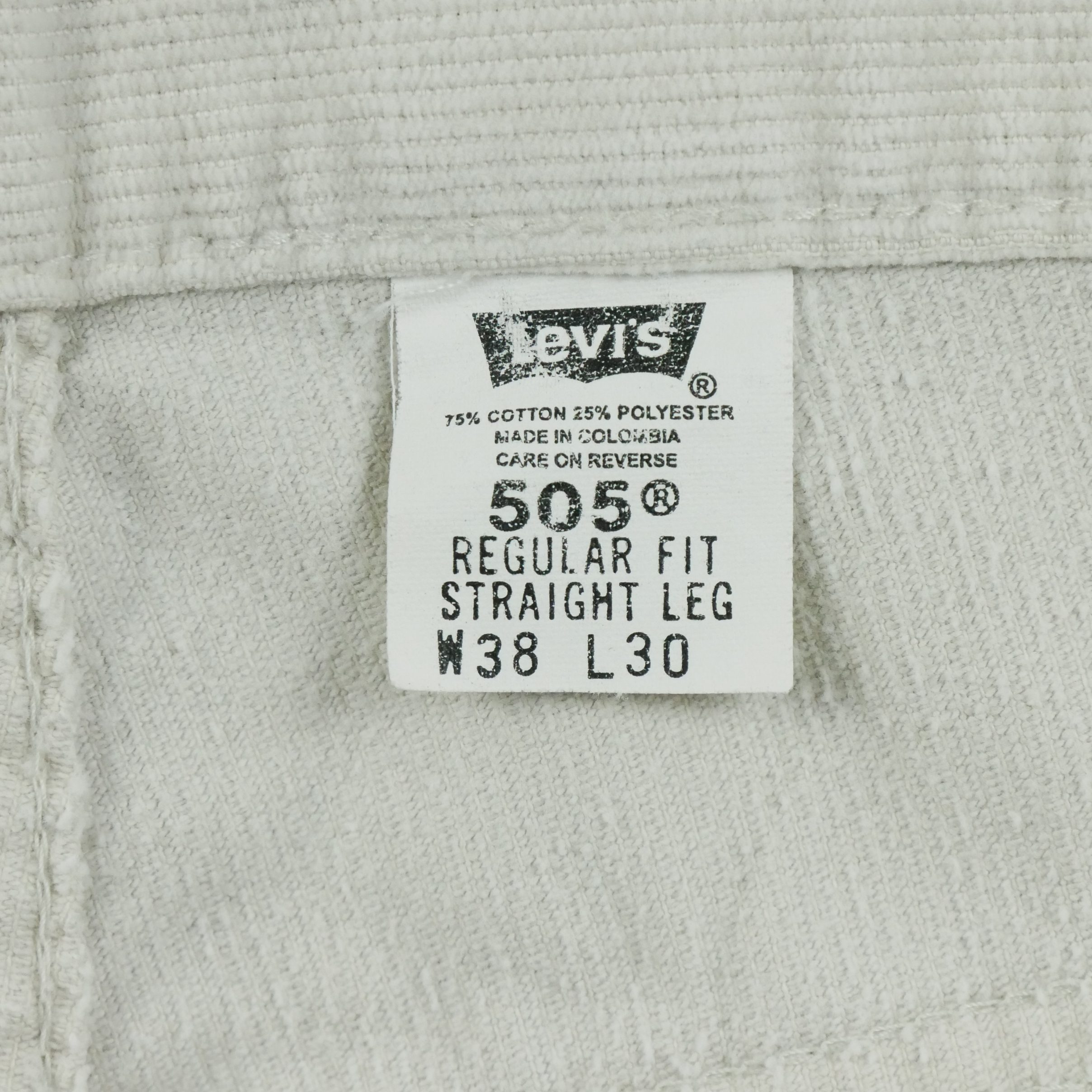 Pantalon velours Levi Strauss 505 10