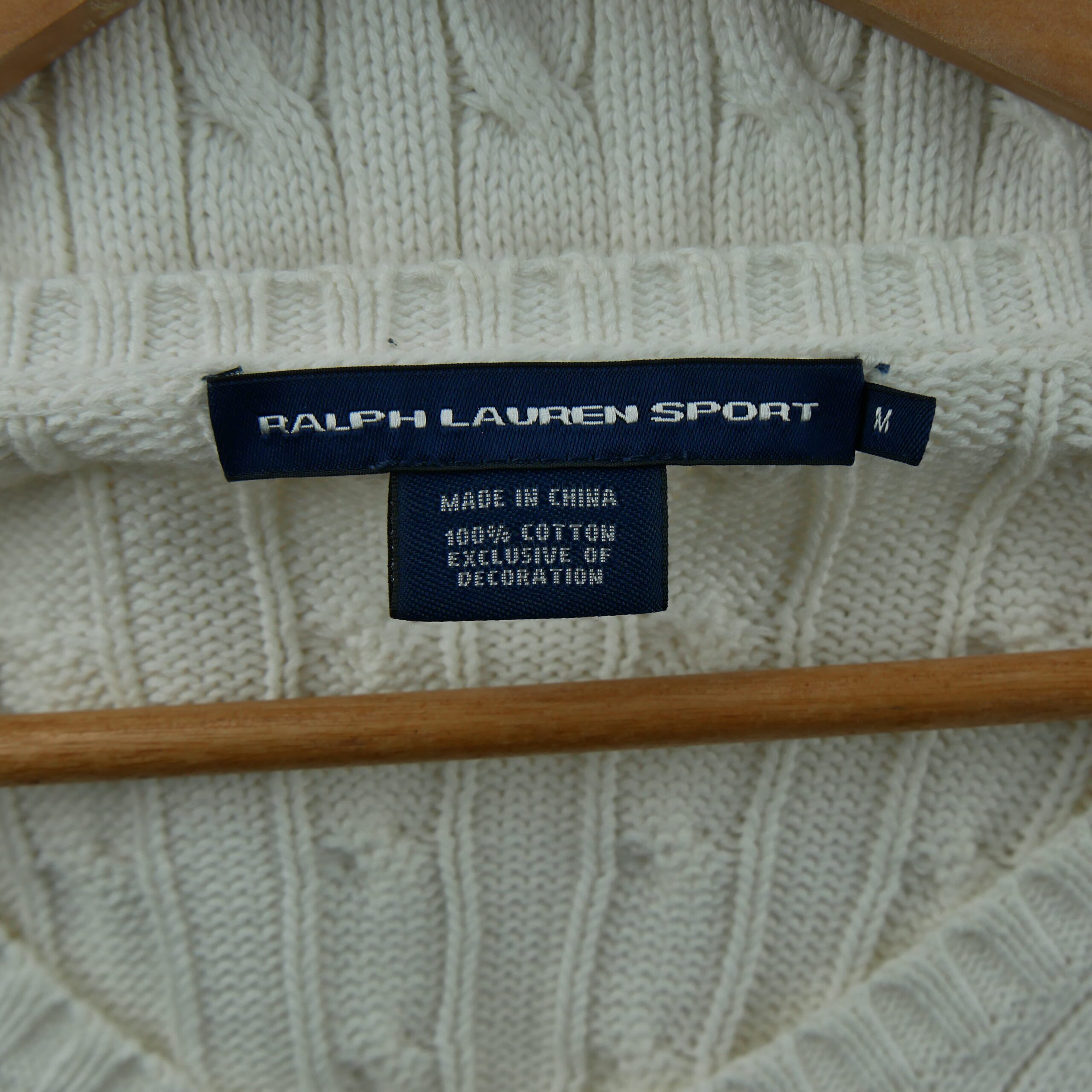 Pull Femme  torsadé à col V Blanc 8