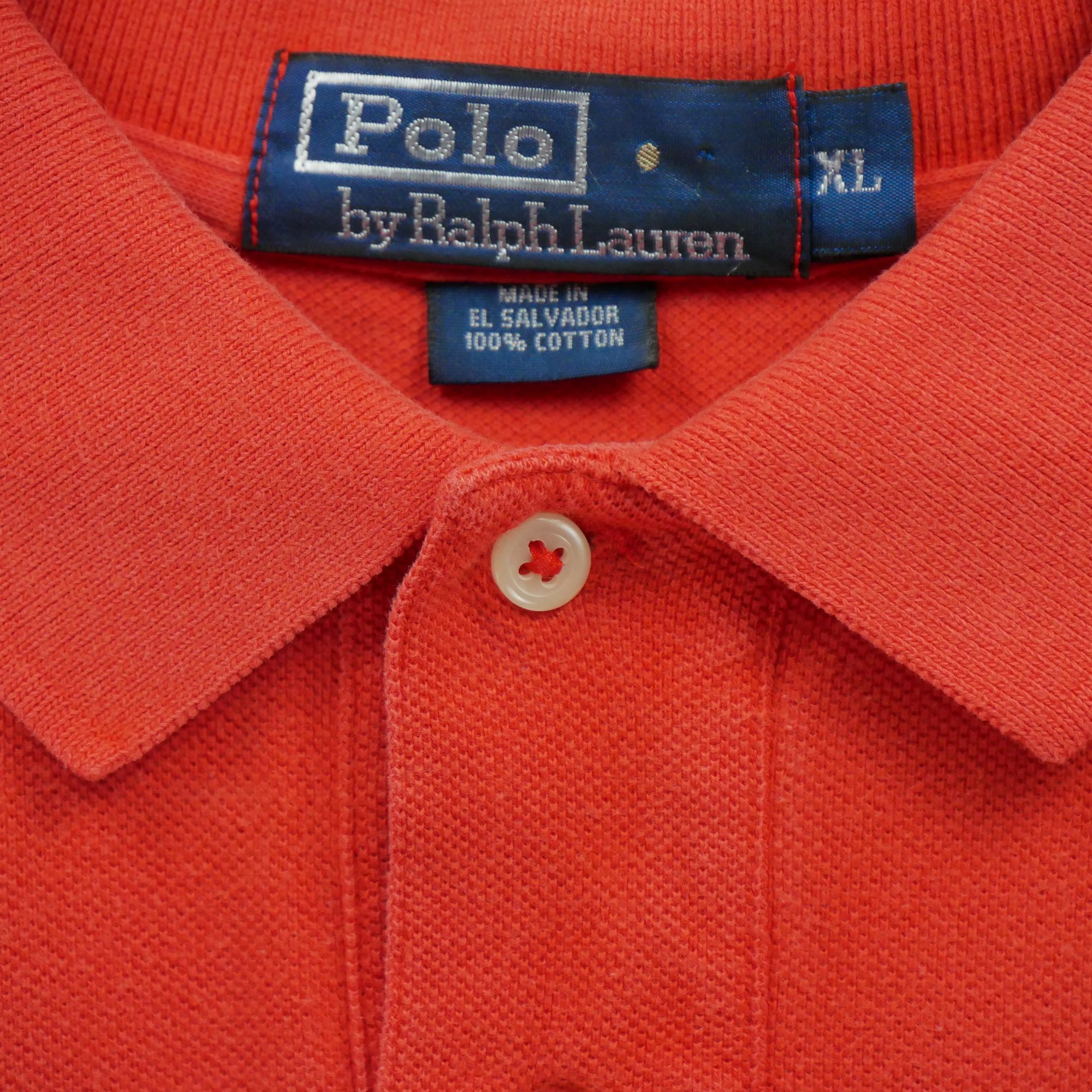 Polo manches courtes Homme  Corail 4