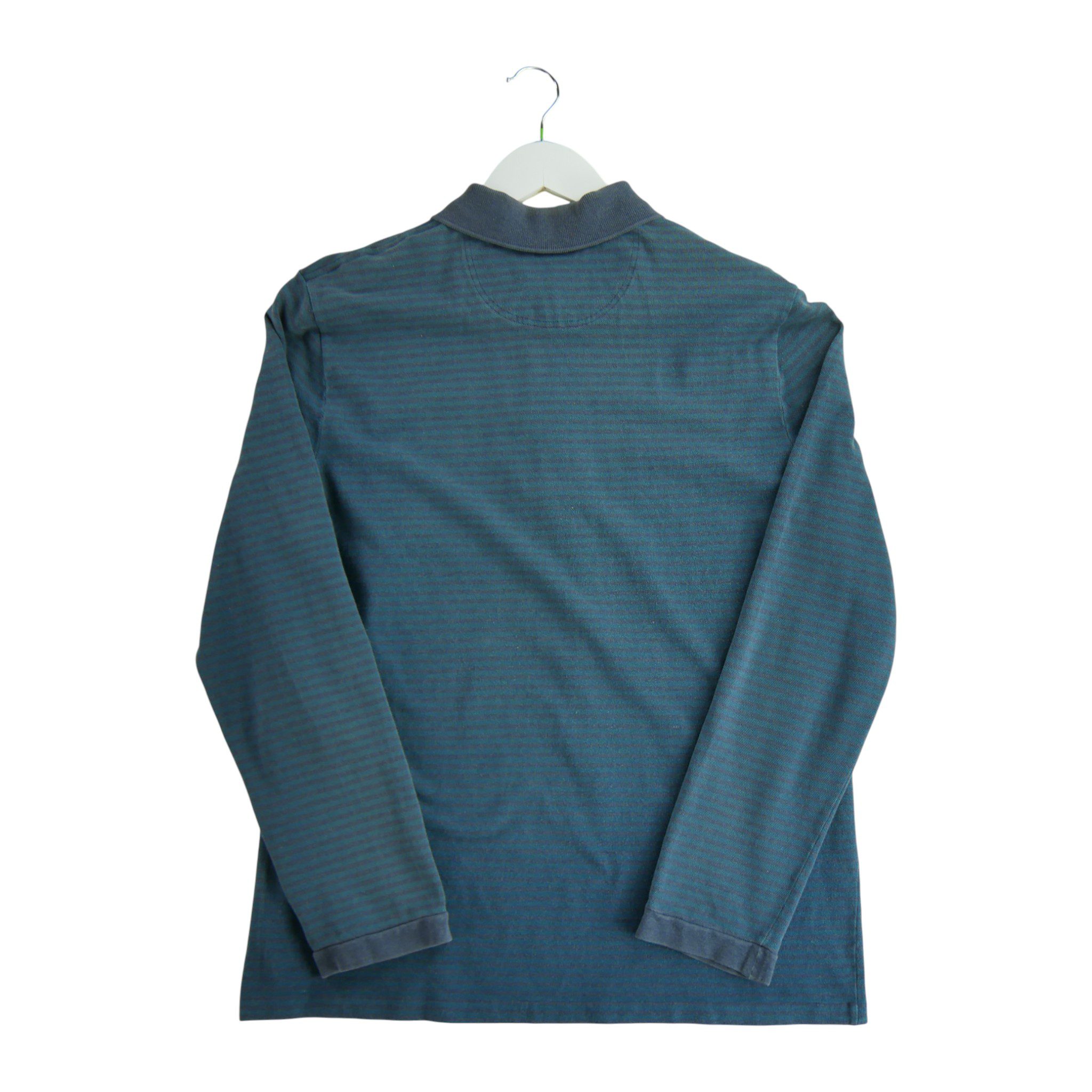 Polo manches longues Homme  Bleu 2