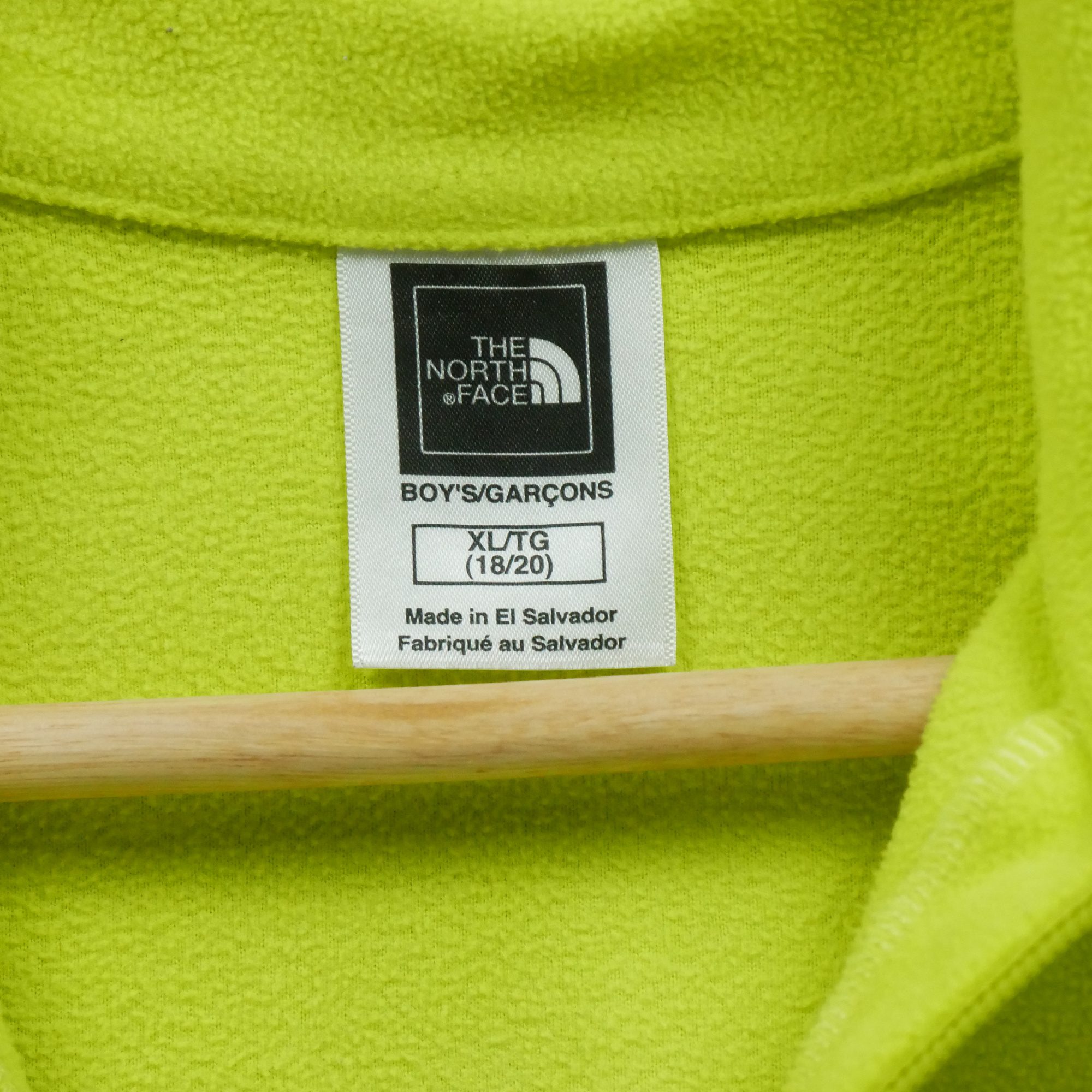 Pull polaire Homme  TNF Jaune Fluo 6