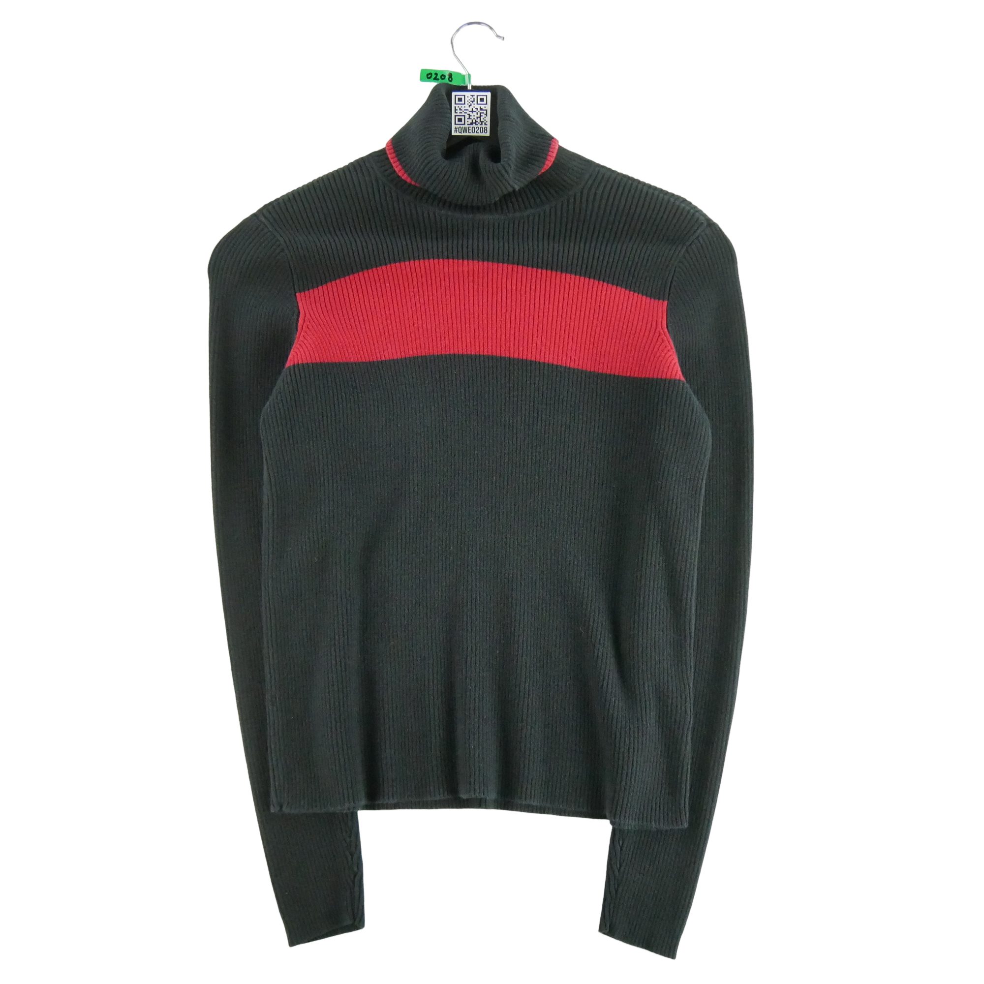 Pull Femme  col roulé Rouge 1
