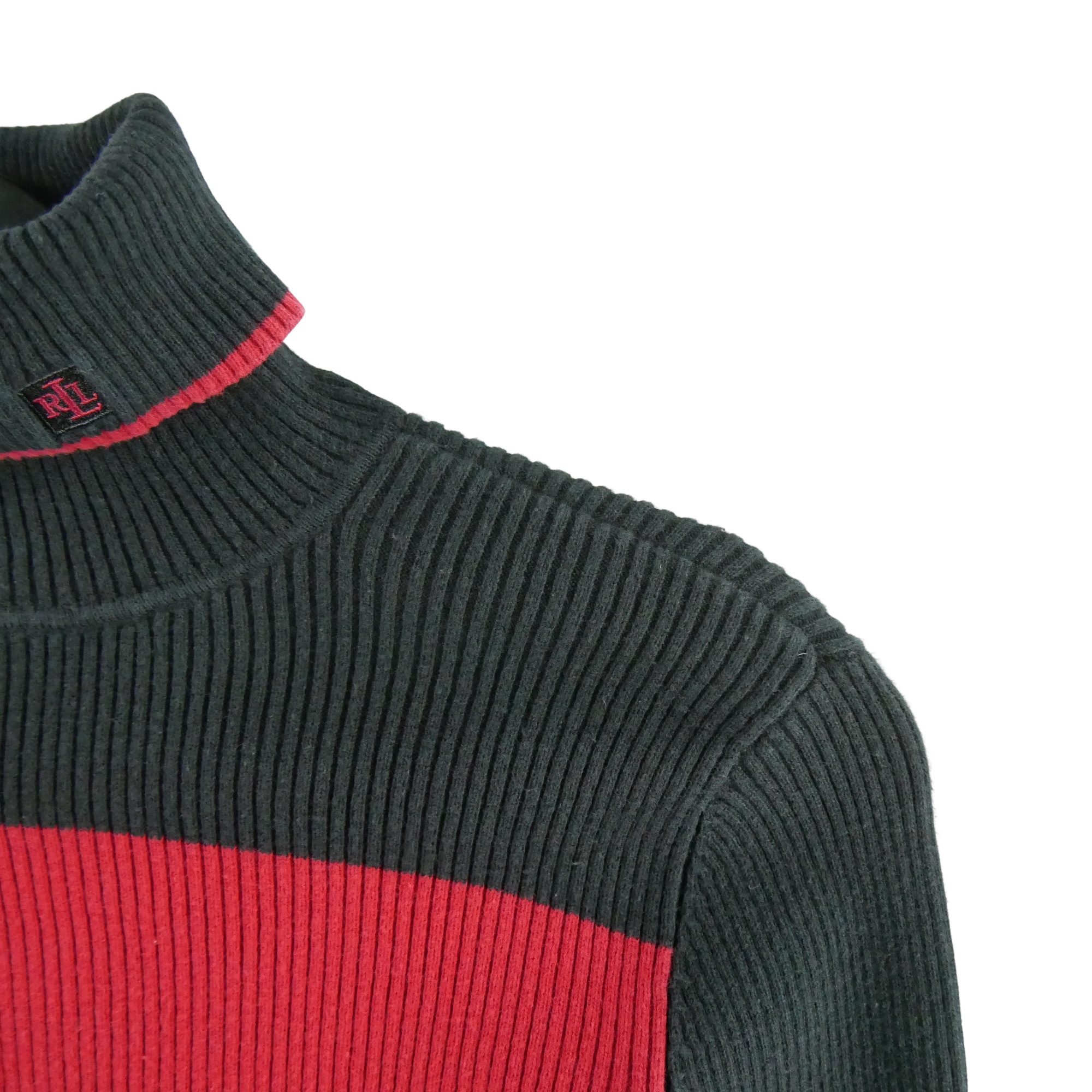 Pull Femme  col roulé Rouge 3