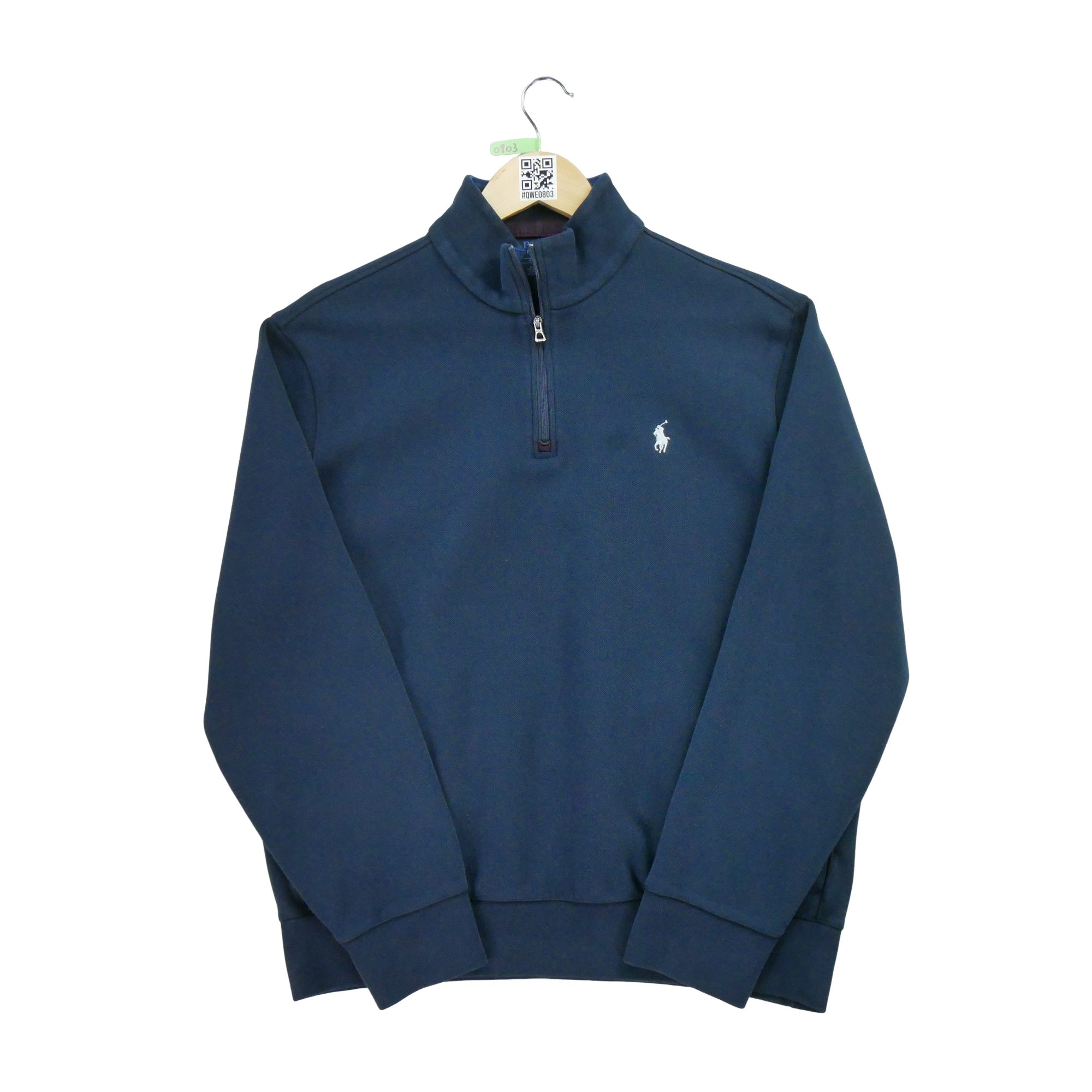 Pull Homme quart zip Marine 1