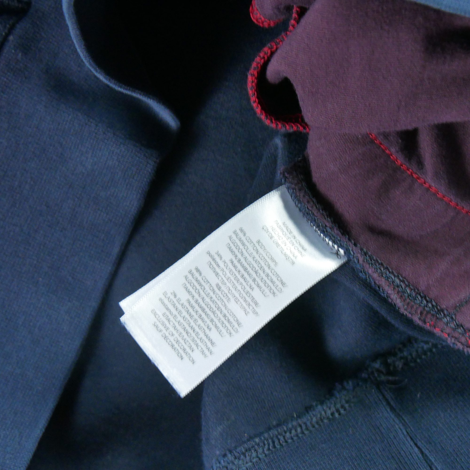 Pull Homme quart zip Marine 5