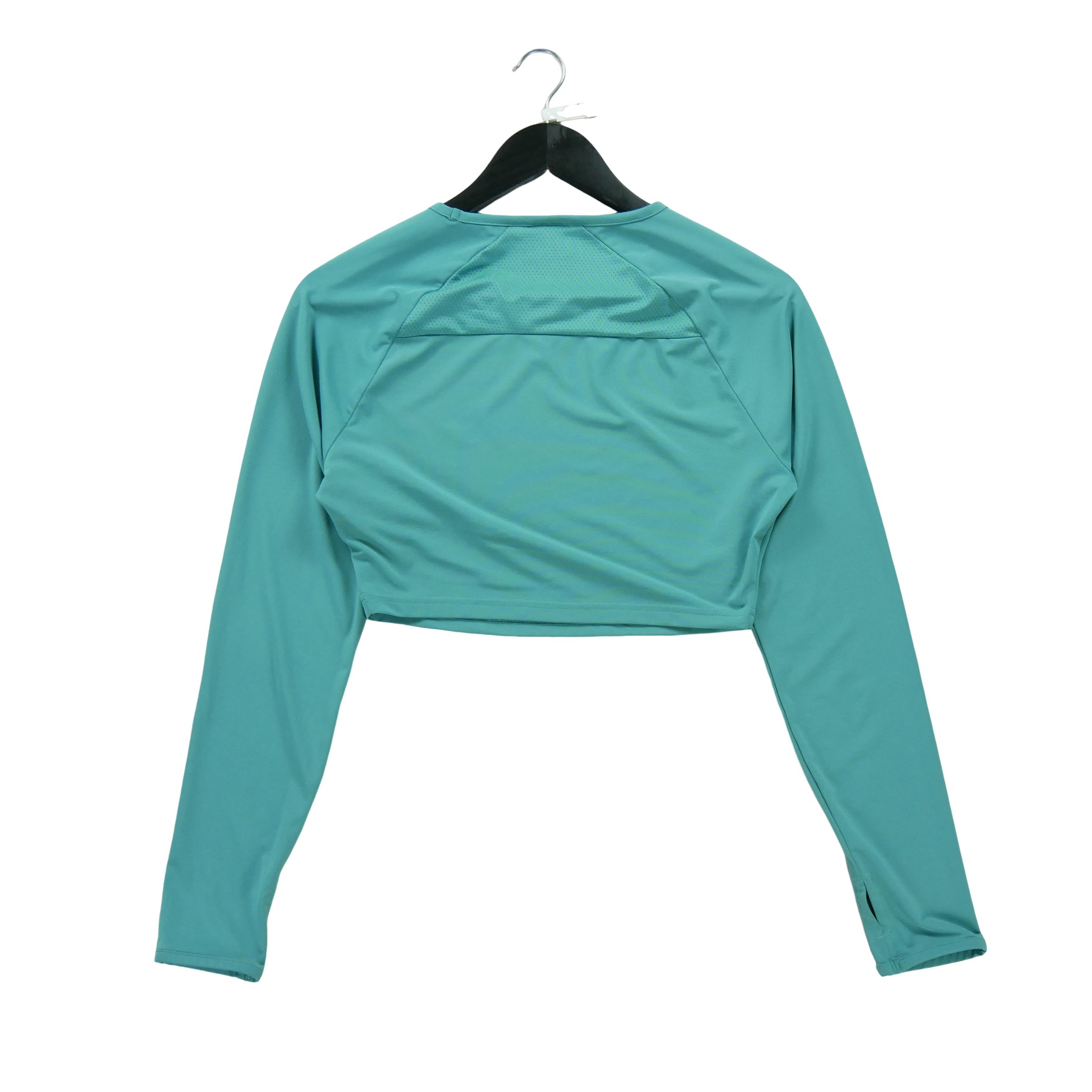 T-shirt Femme  Fitness Yoga Turquoise 2