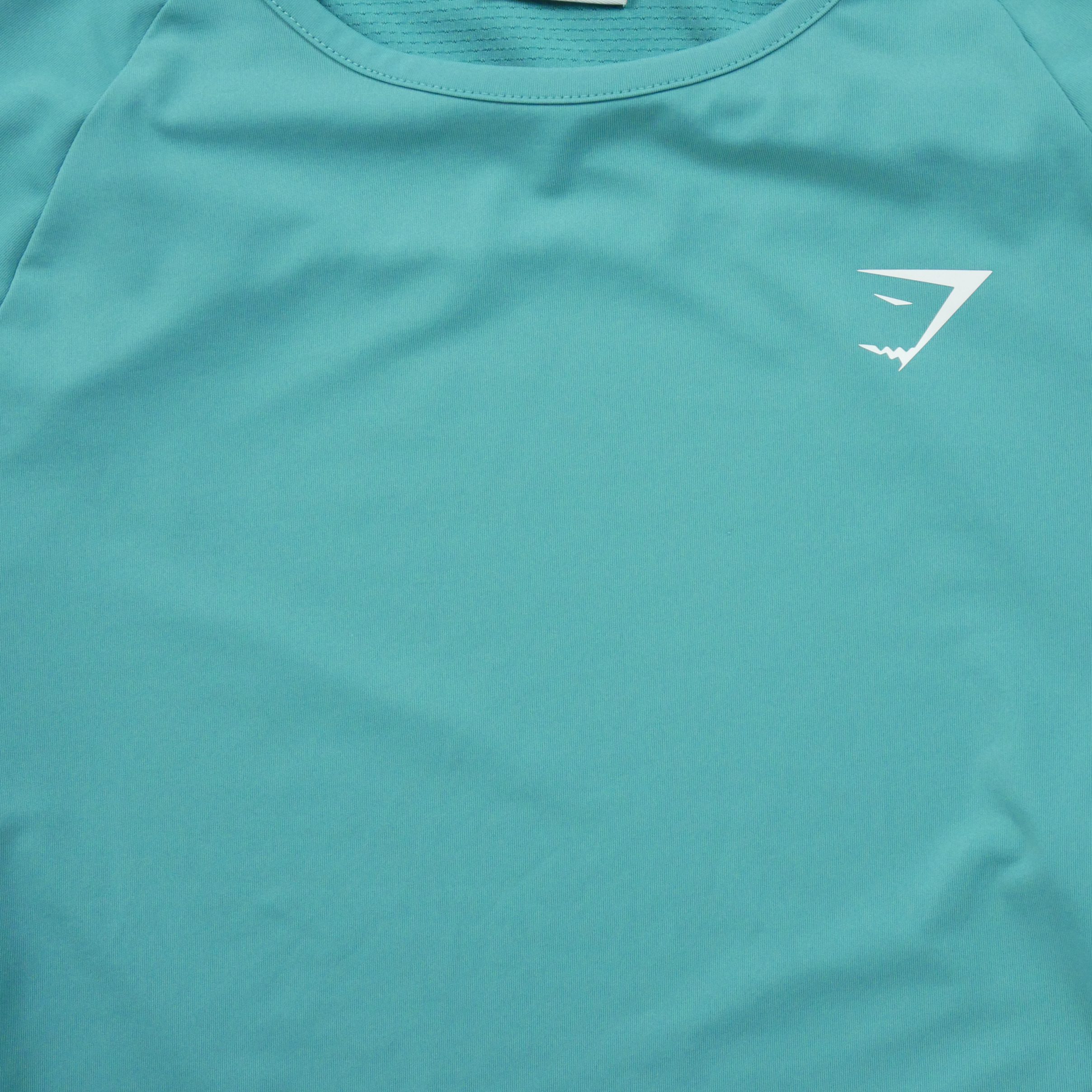 T-shirt Femme  Fitness Yoga Turquoise 3