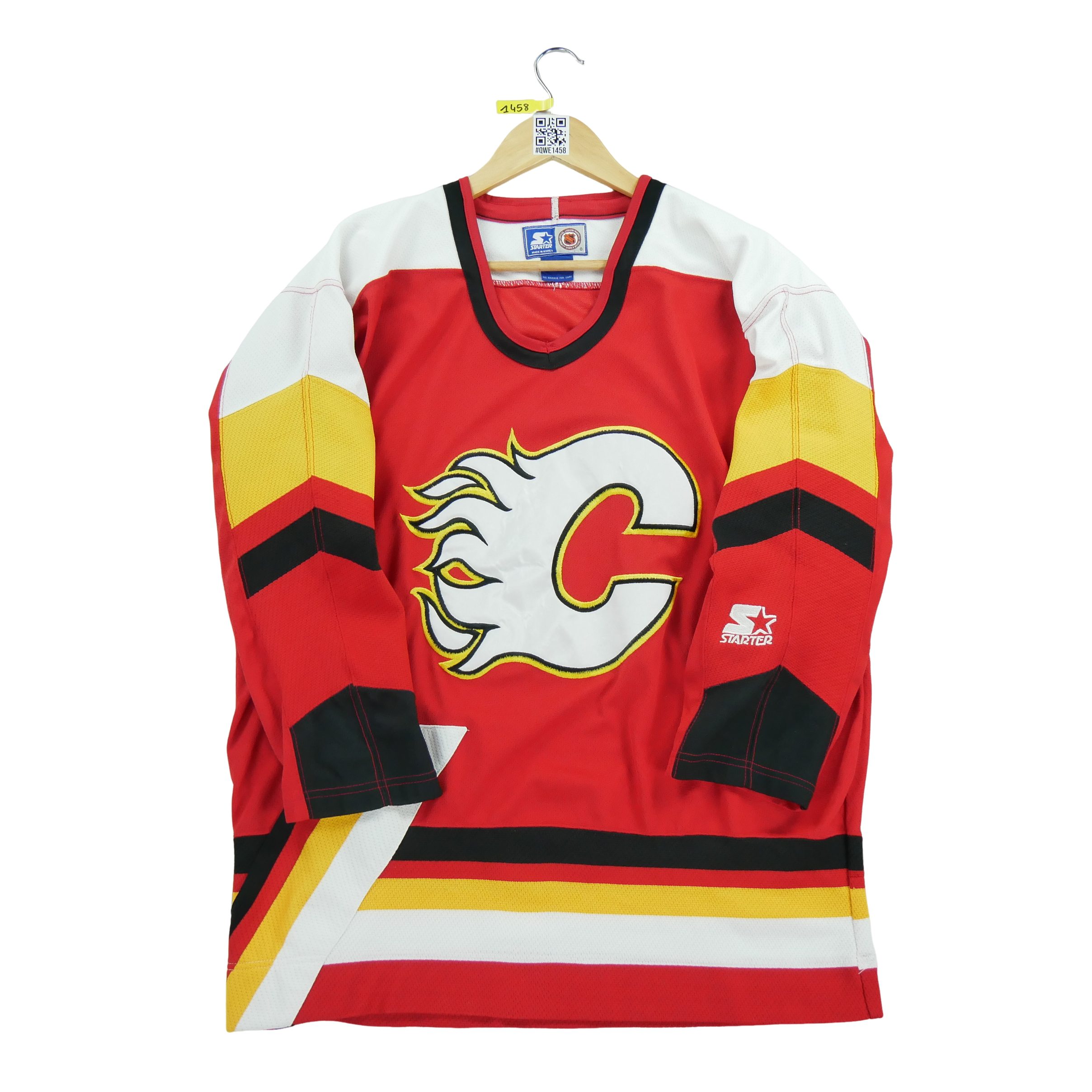 Maillot Homme NHL Calgary Flames Vintage 1