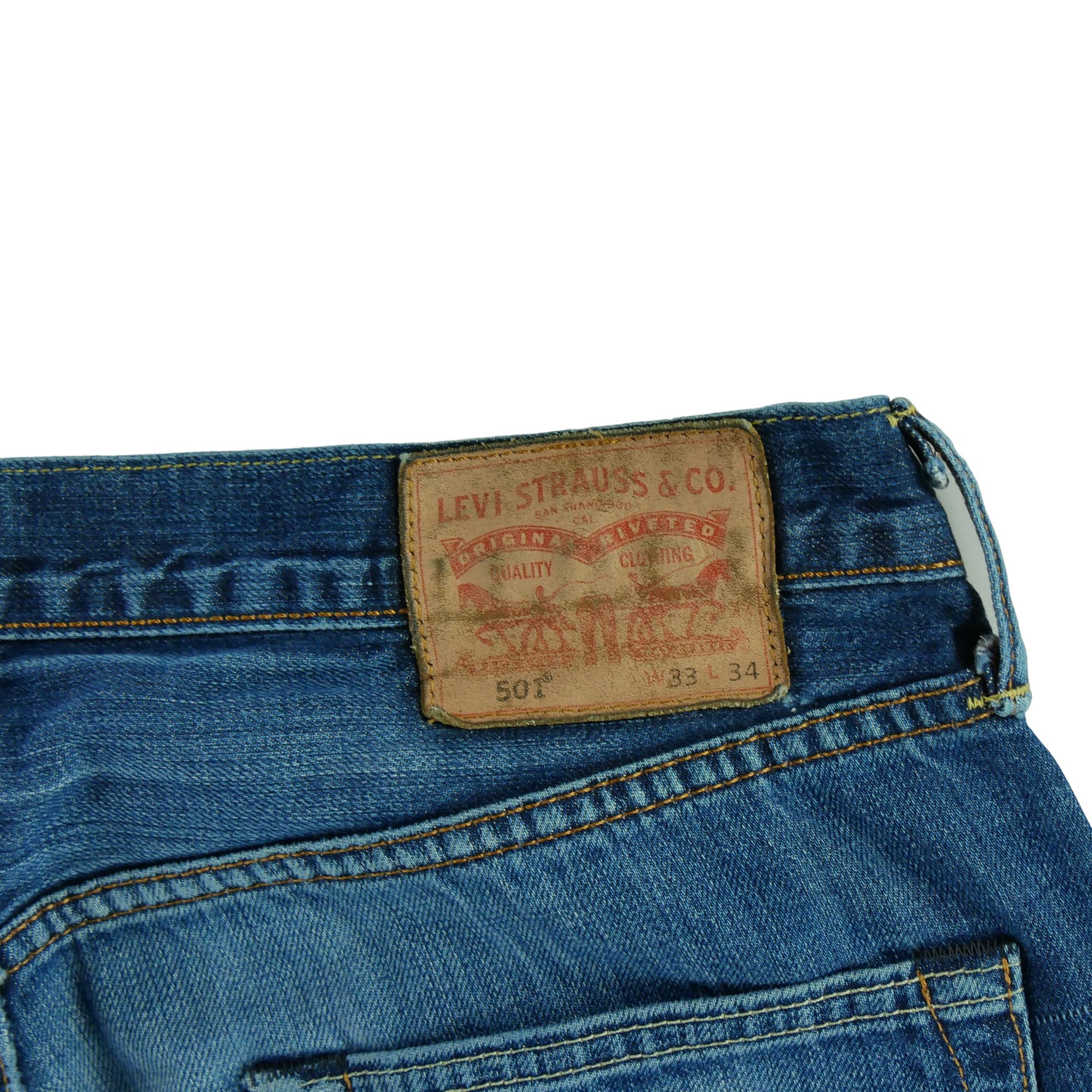 Jean Homme Levis 501 Bleu 6
