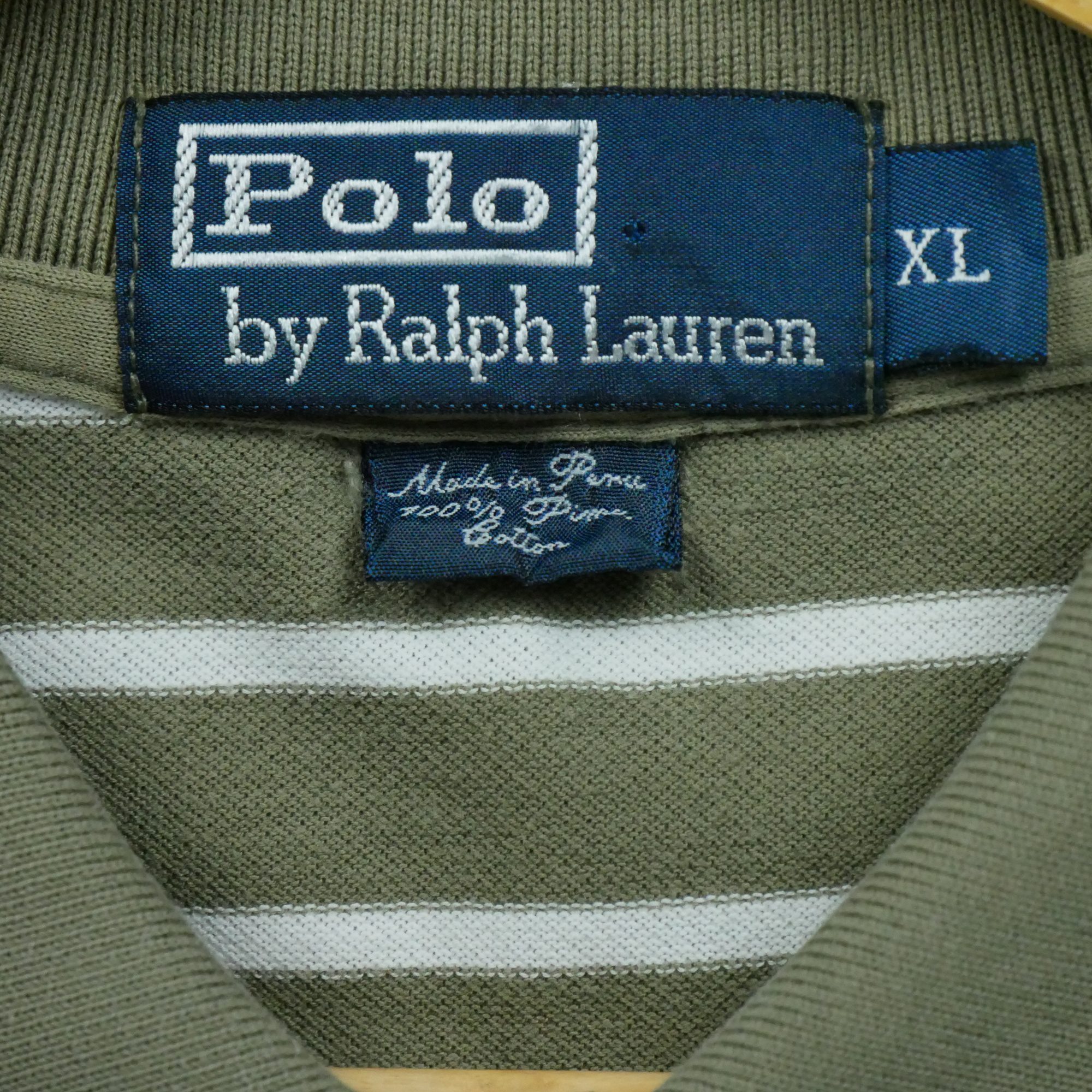 Polo manches courtes Homme  Kaki 6