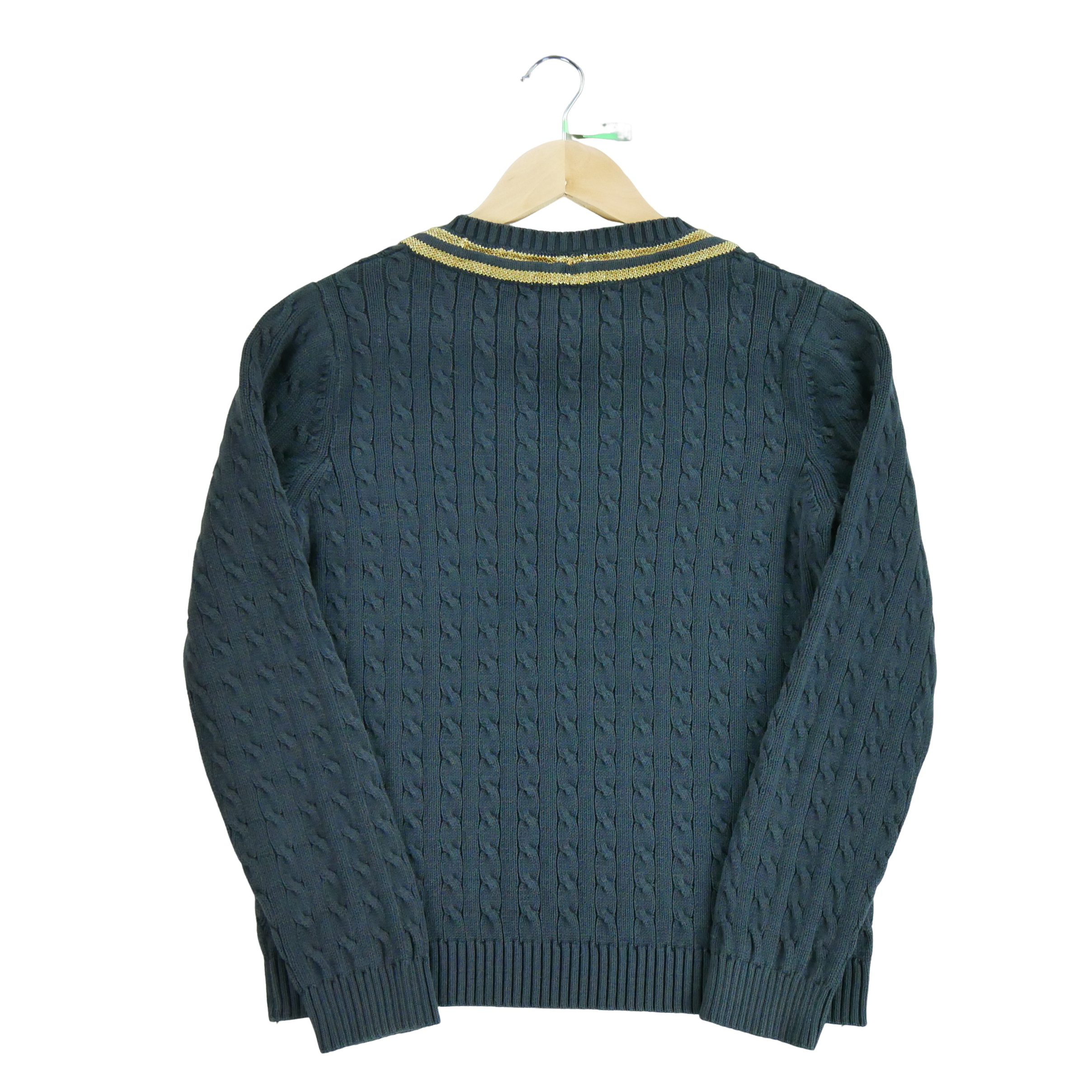 Pull Femme Torsadé Marine 2