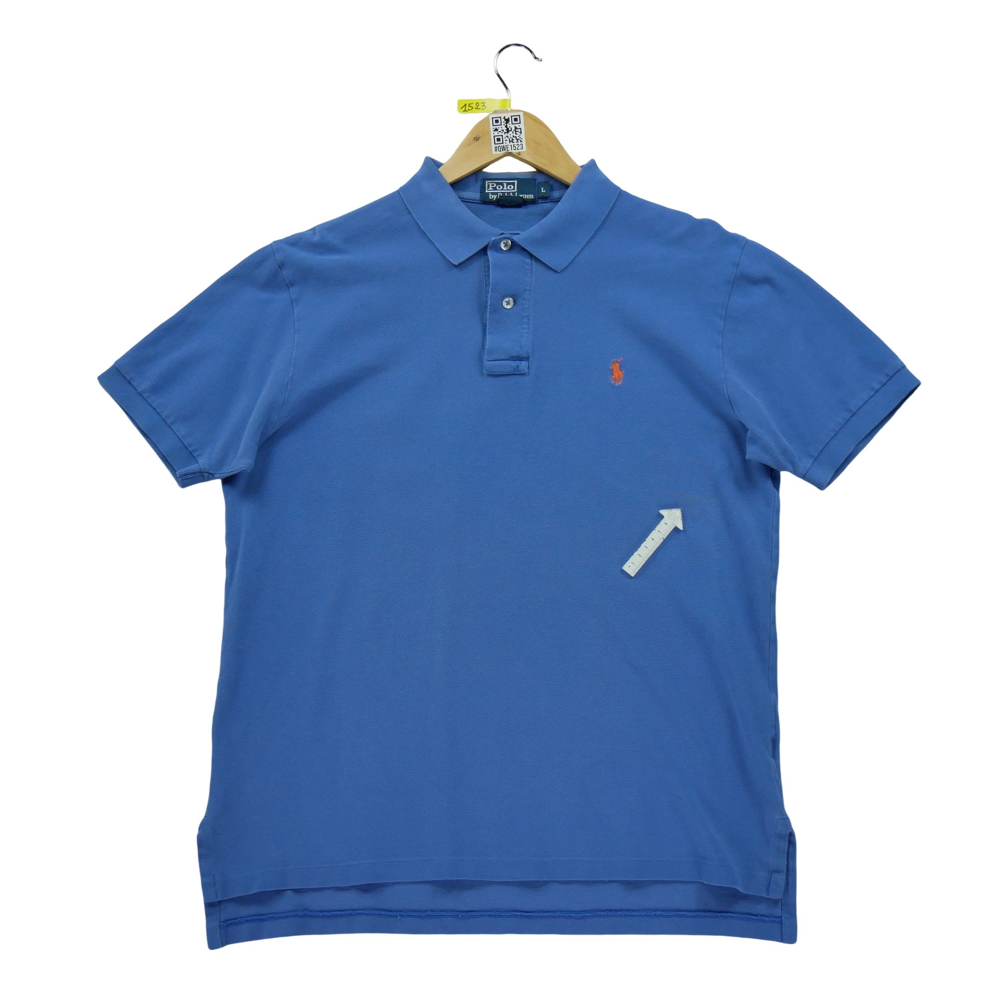 Polo manches courtes Homme  Bleu clair 4