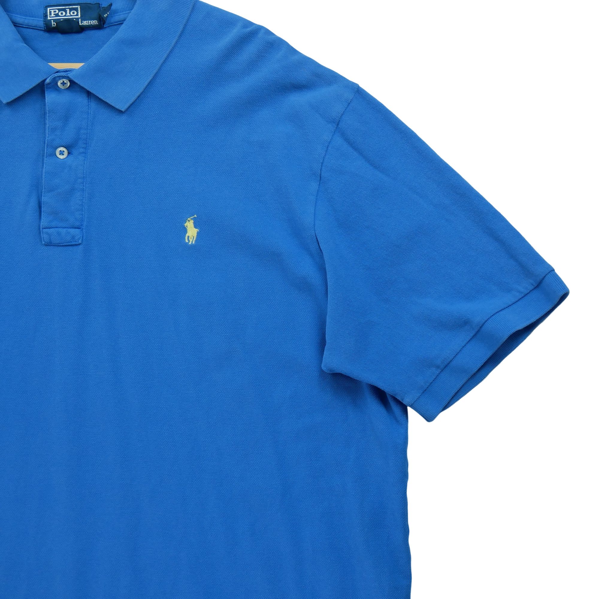 Polo manches courtes Homme  Bleu 4