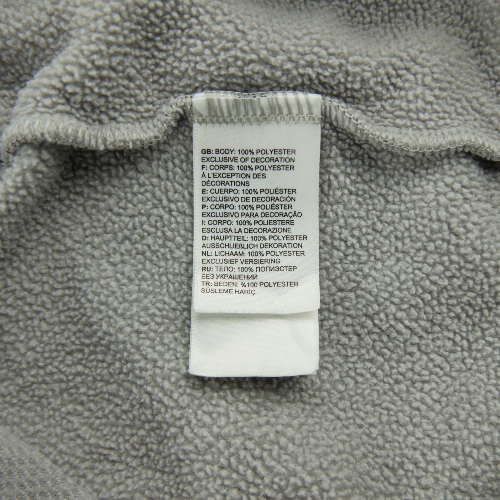 Pull polaire Homme  TNF Gris 7