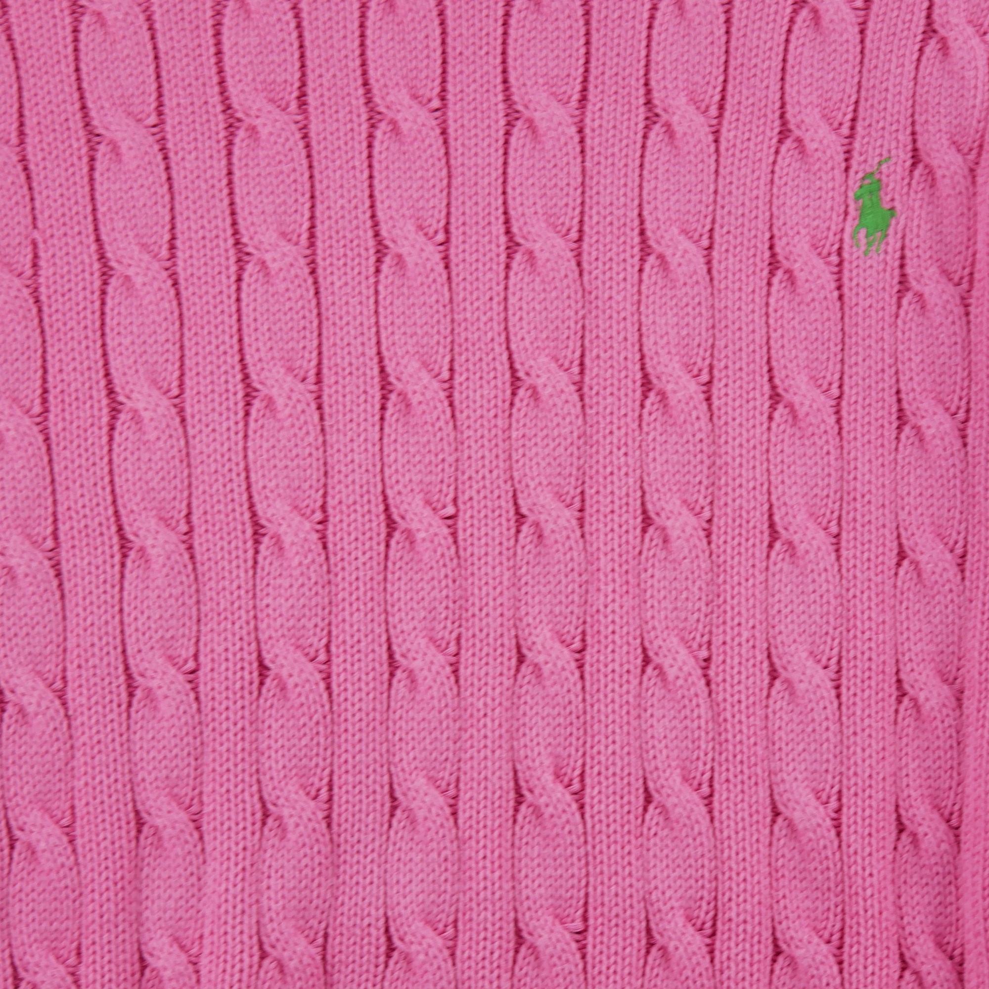 Pull Femme  Cable Knit Torsadée Rose 3