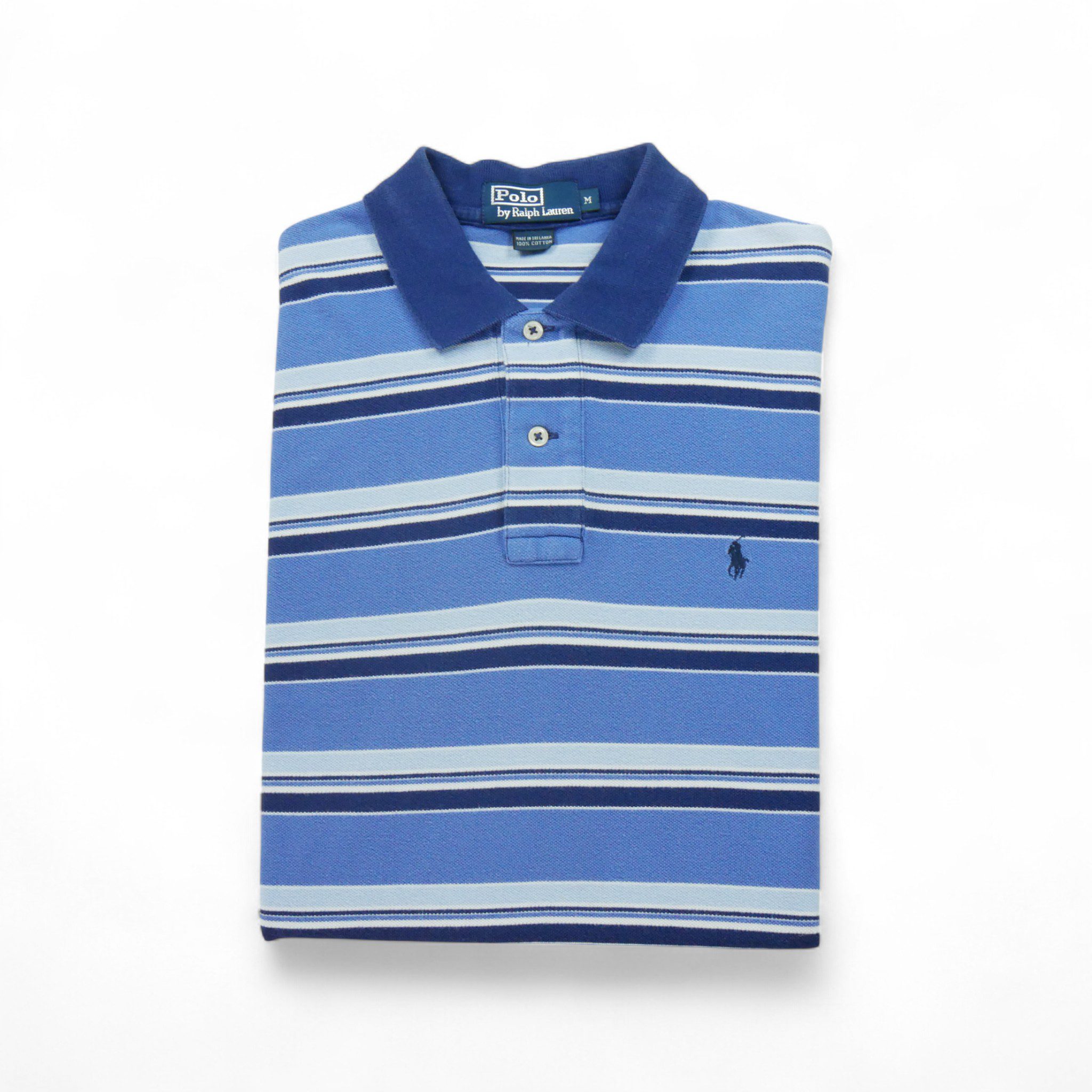 Polo manches courtes Homme Bleu - Bon état