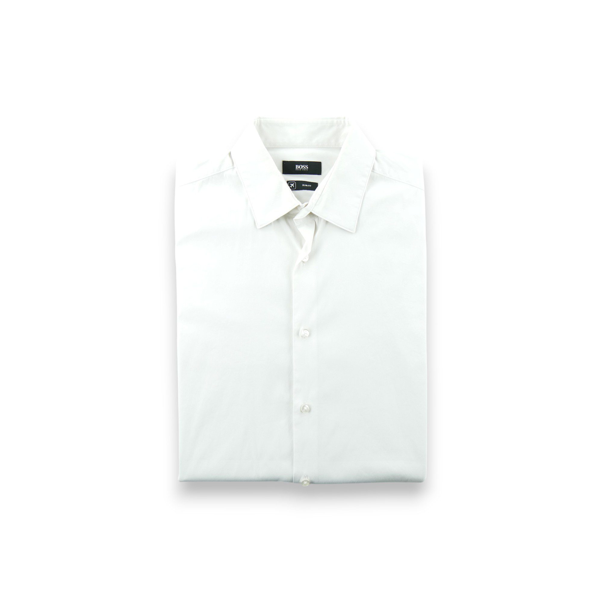 Chemise classique Homme uni Blanc 1